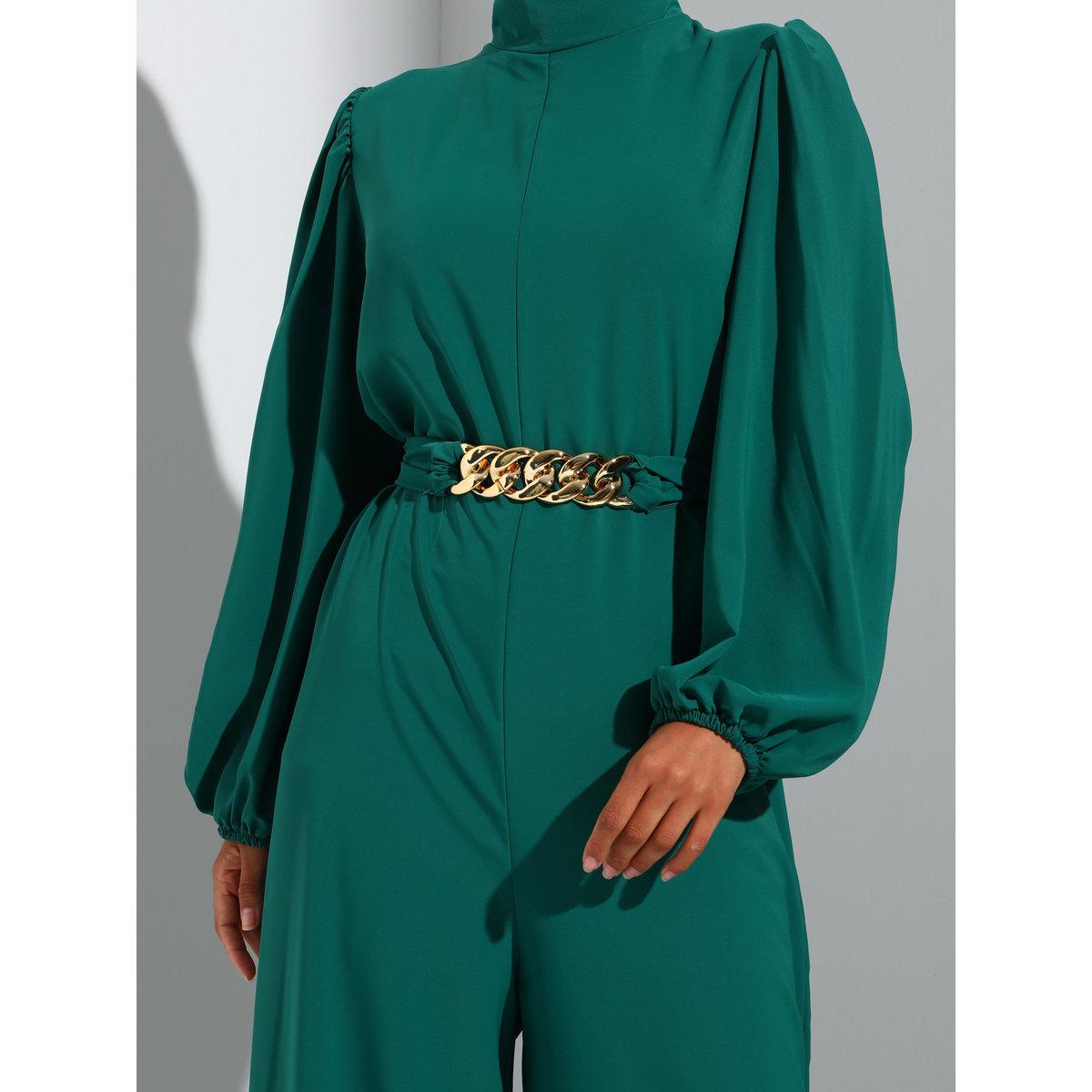 جمبسوت بقصة أرجل واسعة مع حزام سلسلة-women-clothing-jumpsuits-image-4