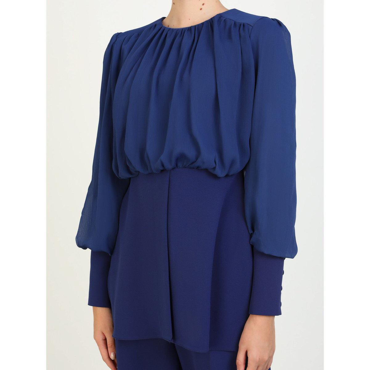 طقم منسق من بنطال وتونيك بأكمام بيشوب-women-clothing-coordsets-image-3