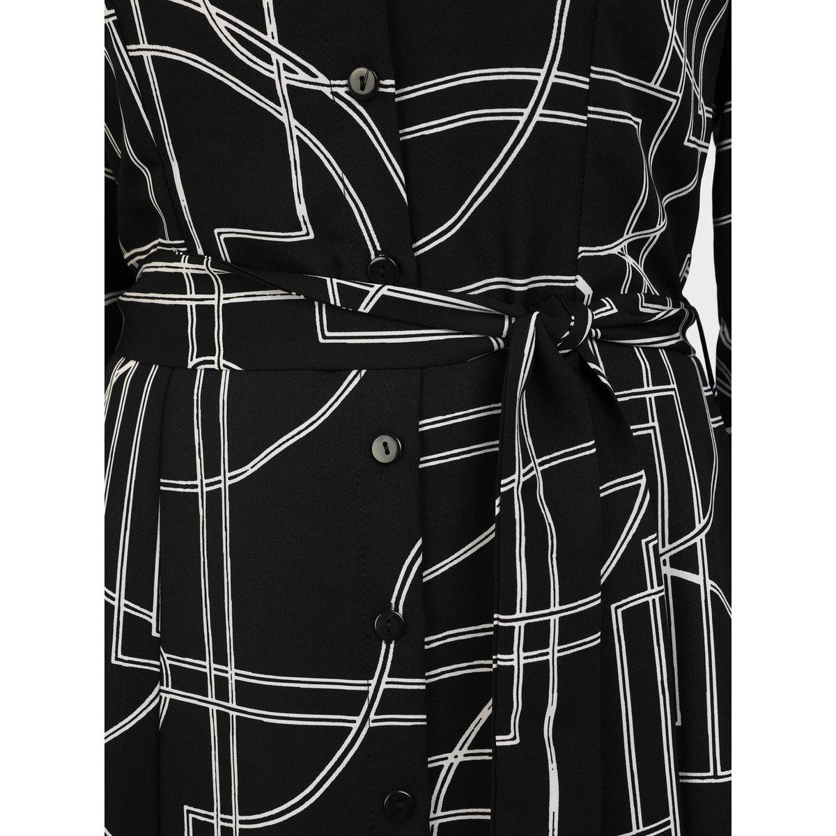 Modanisa X Styli All-Over Print Buttoned Maxi Dress with Tie-Up Belt-women-clothing-dresses-image-4
