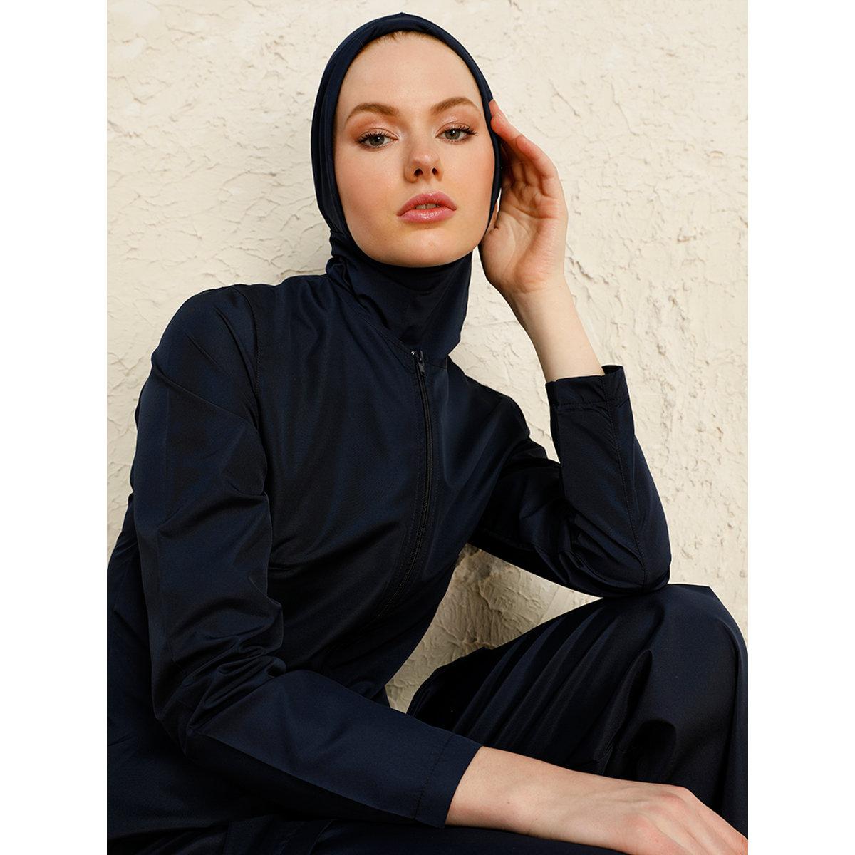 طقم بوركيني بتفاصيل سحاب للإغلاق-women-clothing-swimandbeach-swim-burkinis-image-4