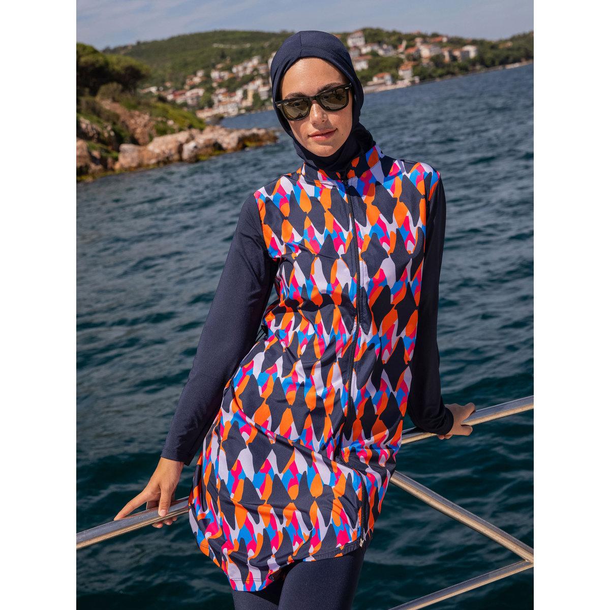 طقم بوركيني بتفاصيل سحاب للإغلاق-women-clothing-swimandbeach-swim-burkinis-image-8