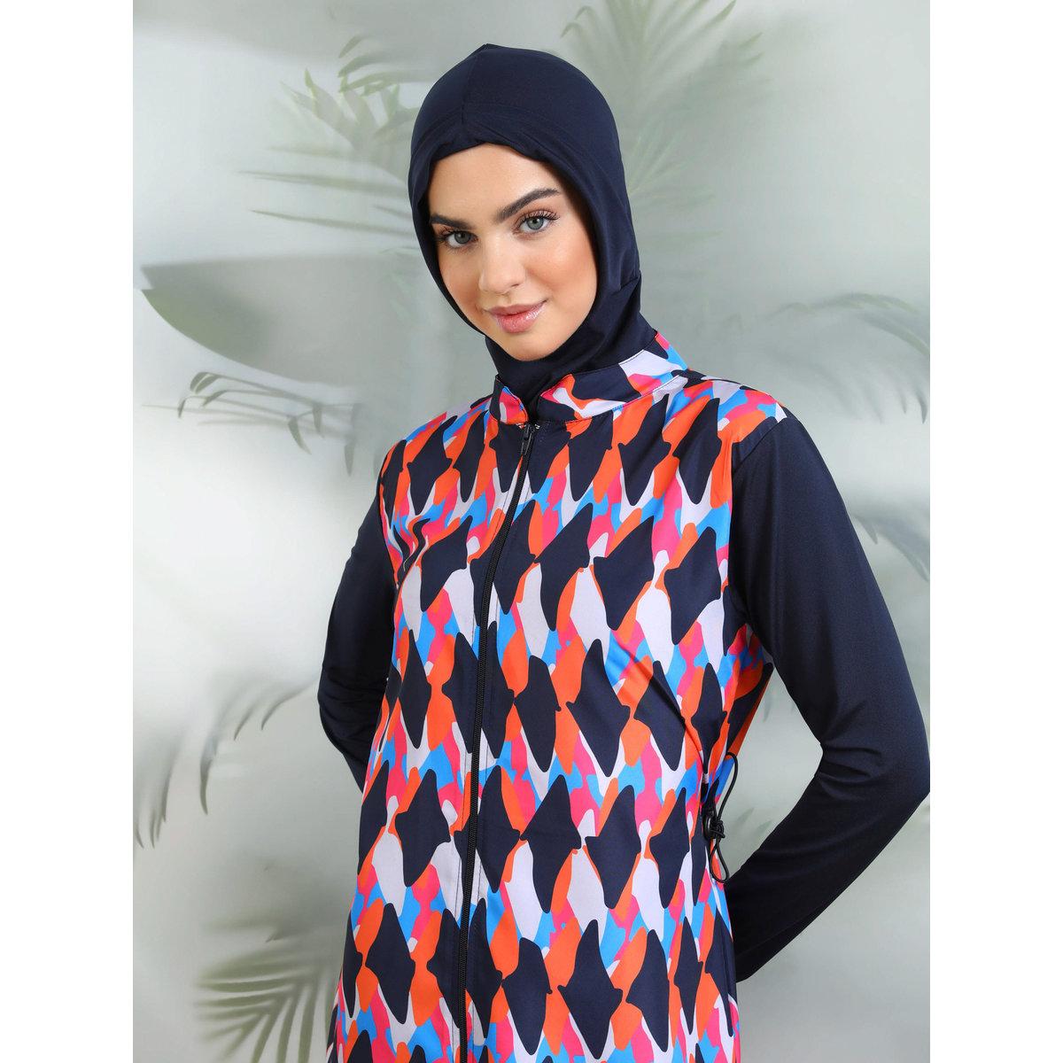 Modanisa X Styli Blue Front Zip Burkini Set-women-clothing-swimandbeach-swim-burkinis-image-5