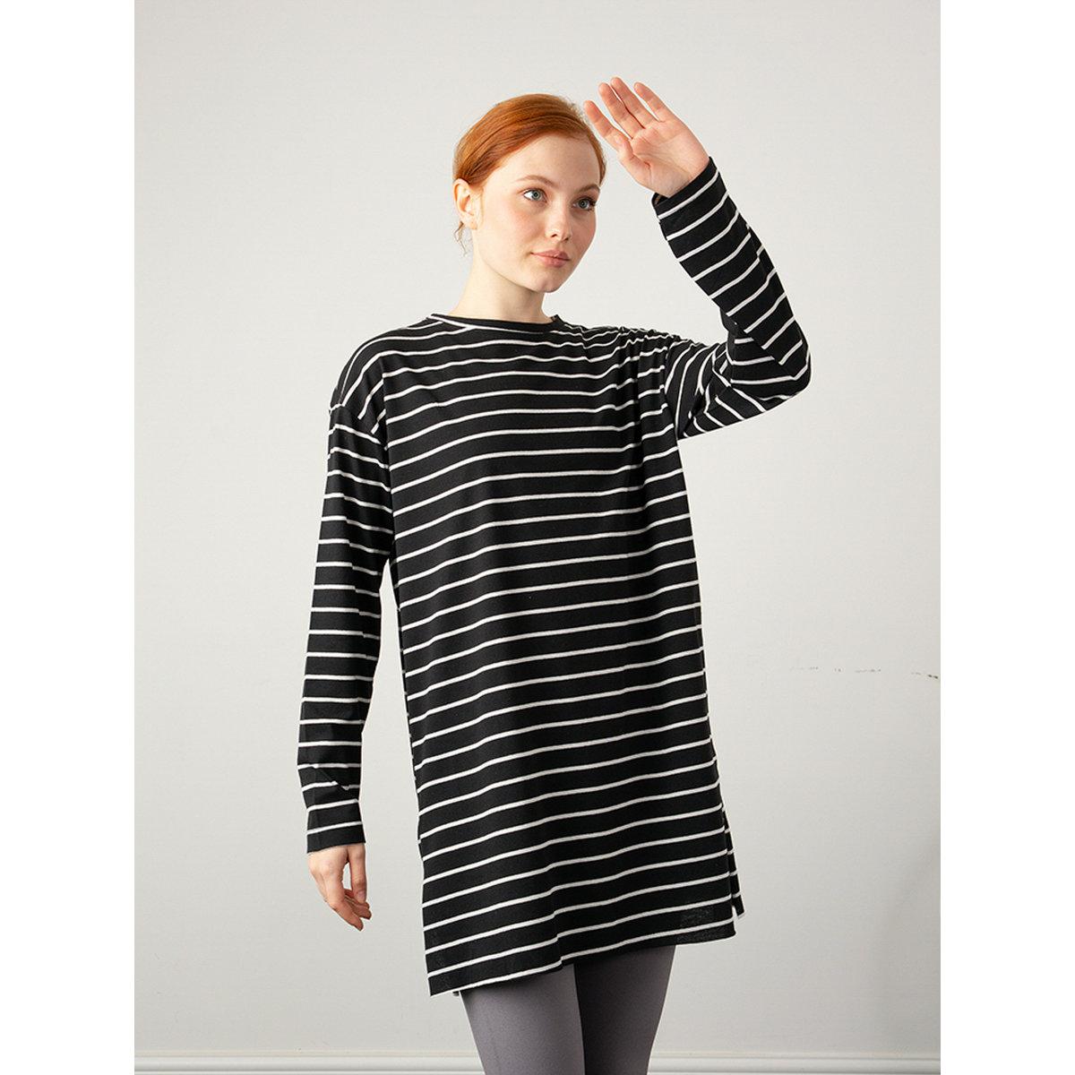 بلوزة تونيك طويلة مخططة-women-clothing-shirtsandblouses-blouses-image-2