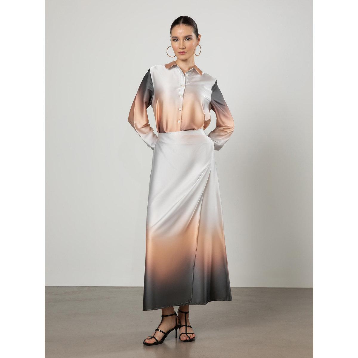 Modanisa X Styli Ambre Print Buttoned Satin Tunic-women-clothing-shirtsandblouses-blouses-image-1