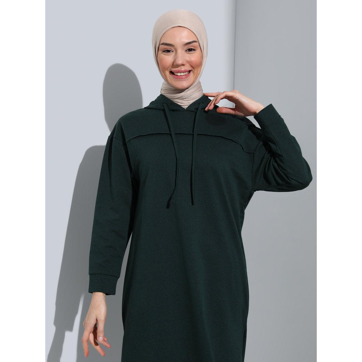 Modanisa X Styli Modest Longline Hooded Top Tracksuit Set-men-clothing-sportswearandactivewear-tracksuits-image-6