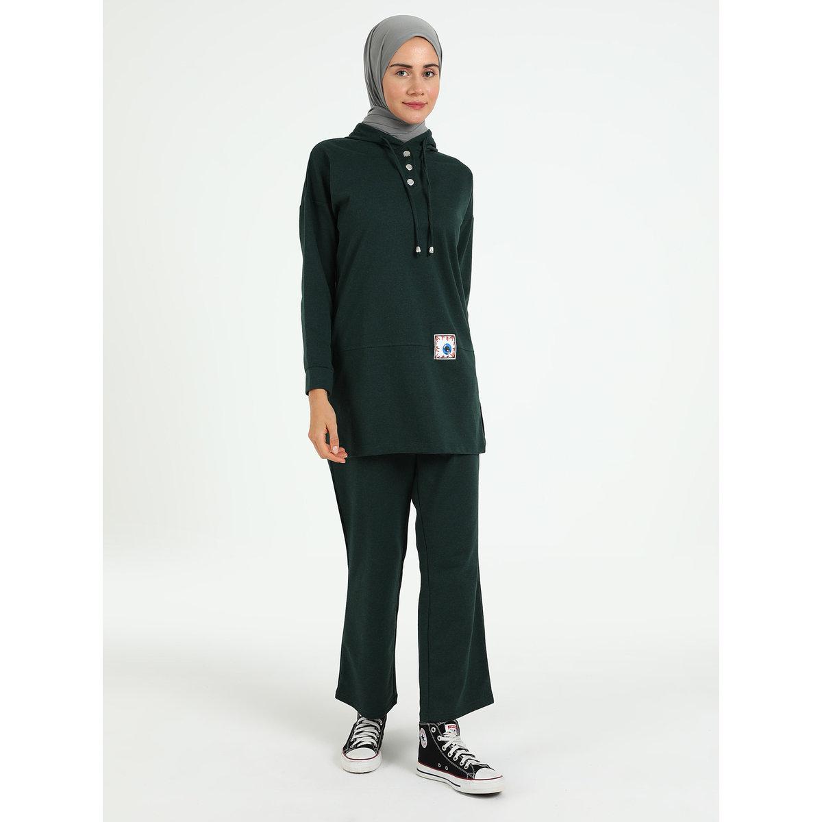 Modanisa X Styli Modest Longline Hooded Top Tracksuit Set-men-clothing-sportswearandactivewear-tracksuits-image-5