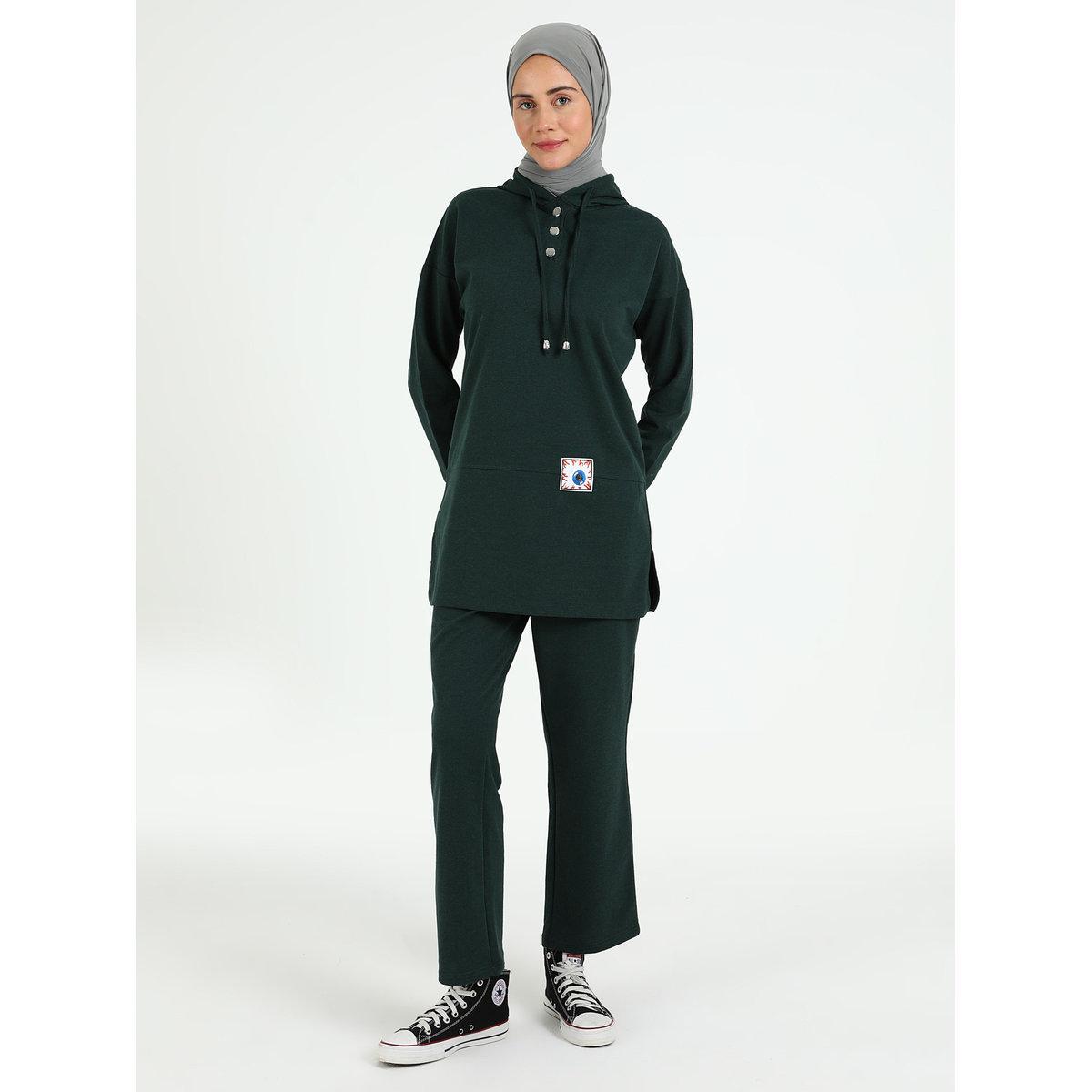 Modanisa X Styli Modest Longline Hooded Top Tracksuit Set-men-clothing-sportswearandactivewear-tracksuits-image-6