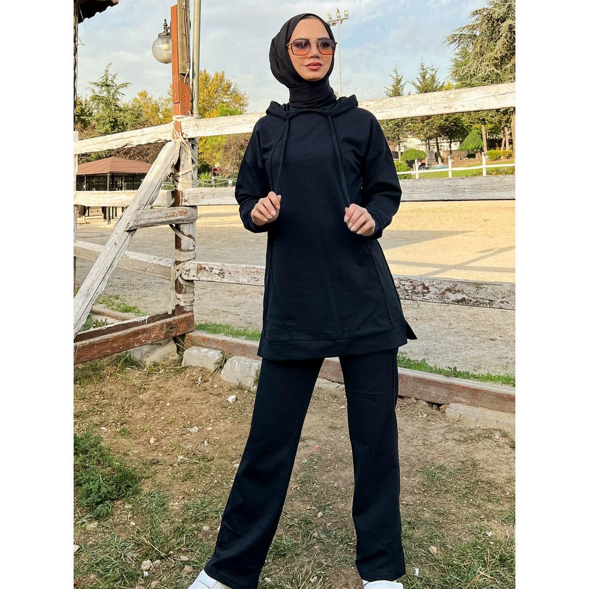 طقم رياضي محتشم ببلوزة طويلة وياقة هودي-men-clothing-sportswearandactivewear-tracksuits-image-7