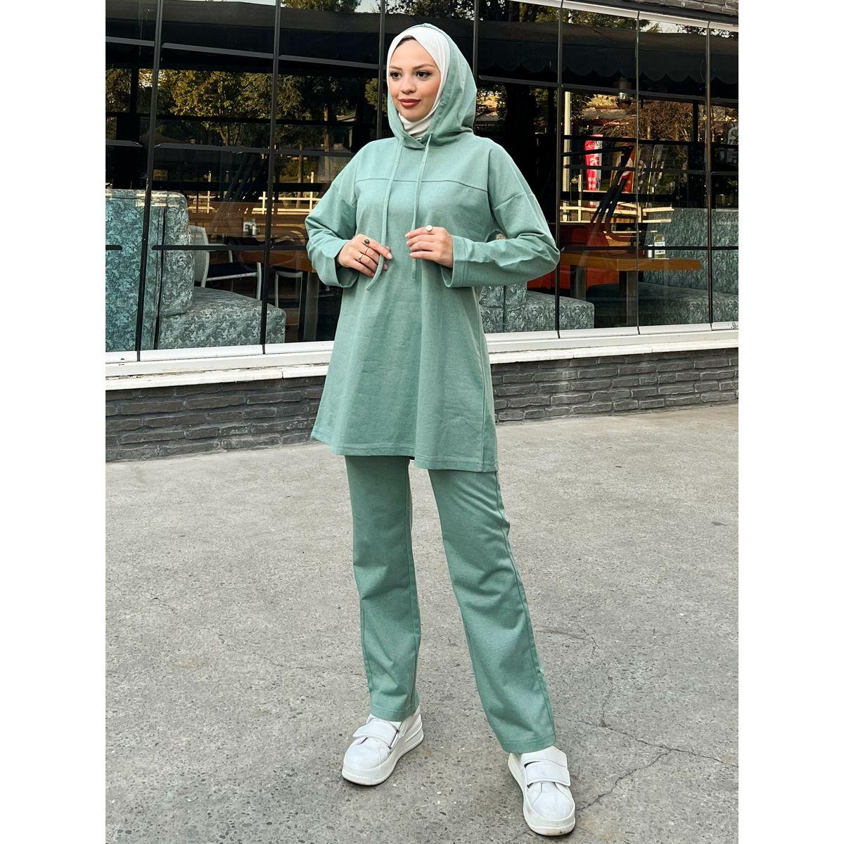 Modanisa X Styli Modest Longline Hooded Top Tracksuit Set-men-clothing-sportswearandactivewear-tracksuits-image-2