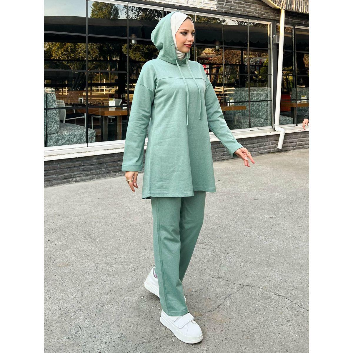 Modanisa X Styli Modest Longline Hooded Top Tracksuit Set-men-clothing-sportswearandactivewear-tracksuits-image-4