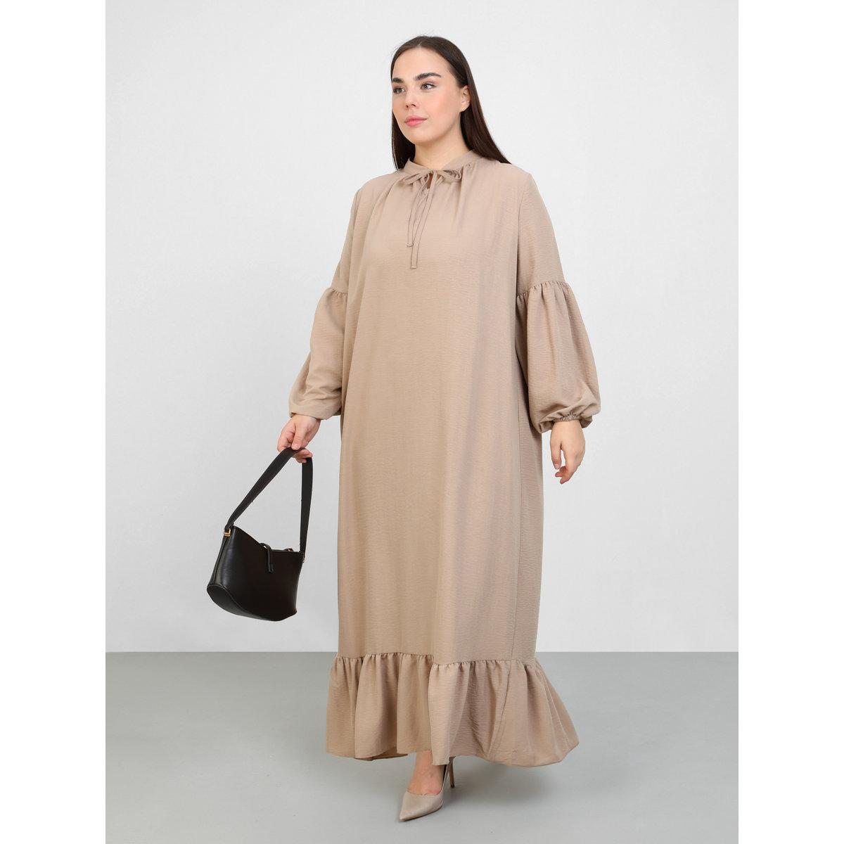 modanisa long sleeve maxi dress Modanisa Maxi Dresses & Suits