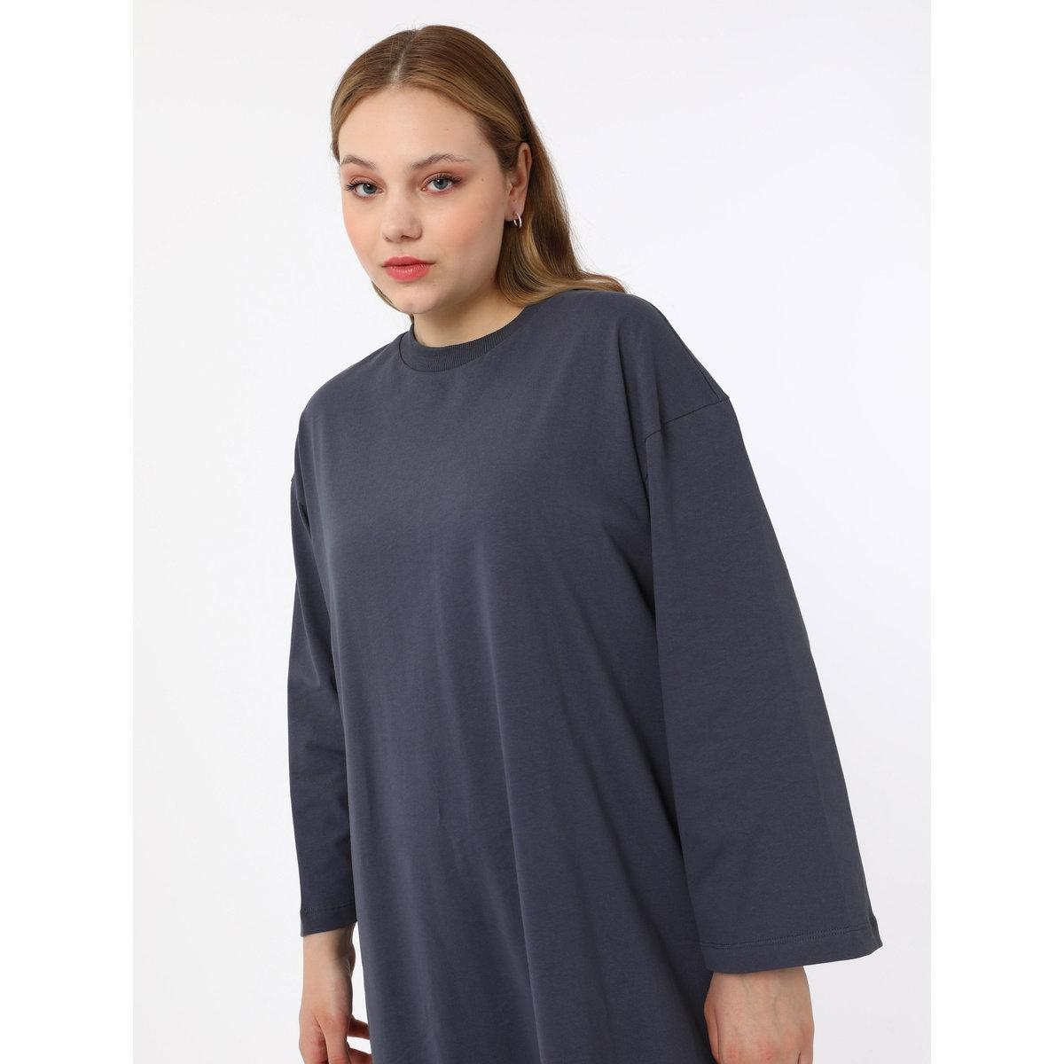 فستان طويل بمقاس كبير بنمط تيشيرت-women-clothing-dresses-image-3