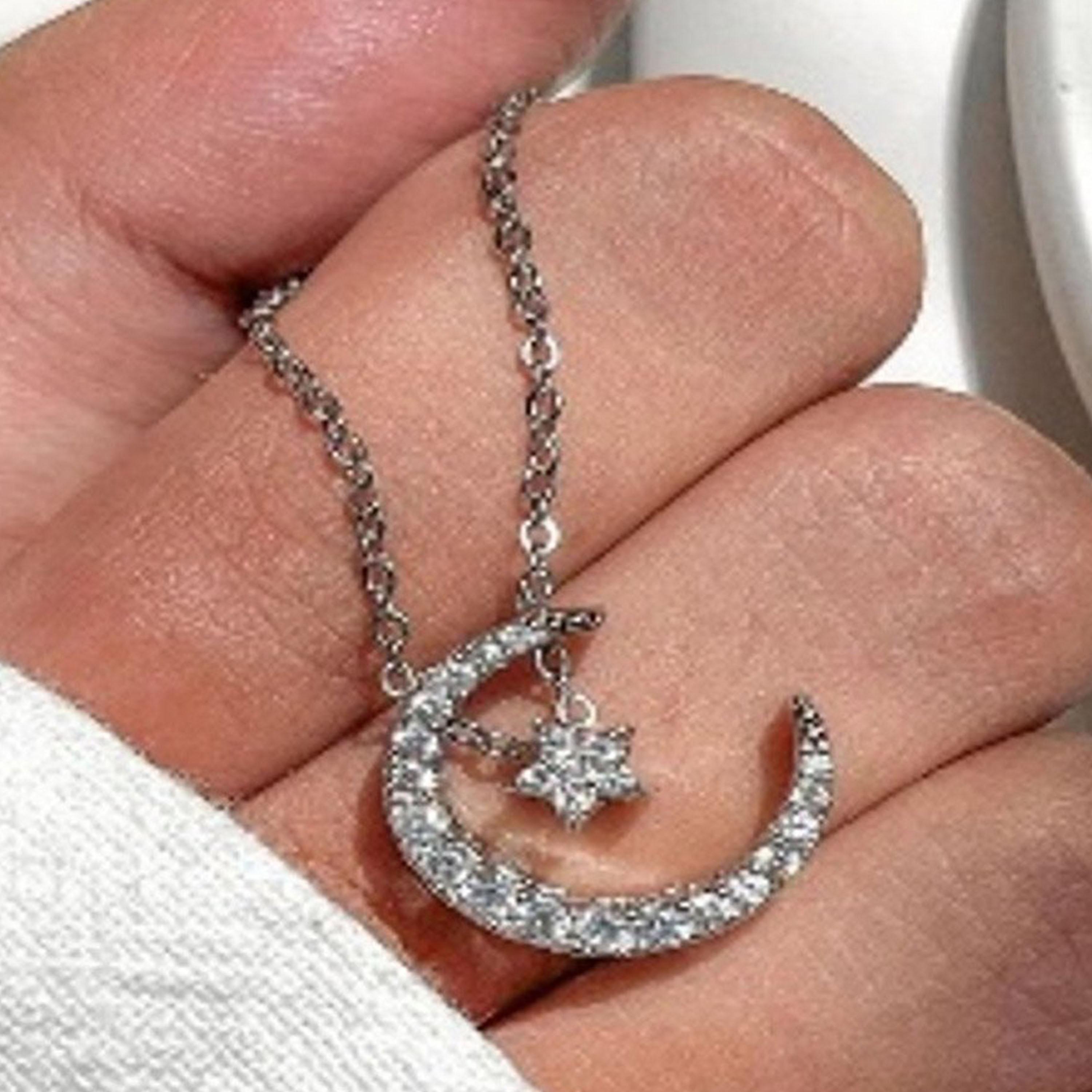 Styli Moon Pendant Necklace-women-watchesandjewellery-jewellery-necklacesandpendants-image-4
