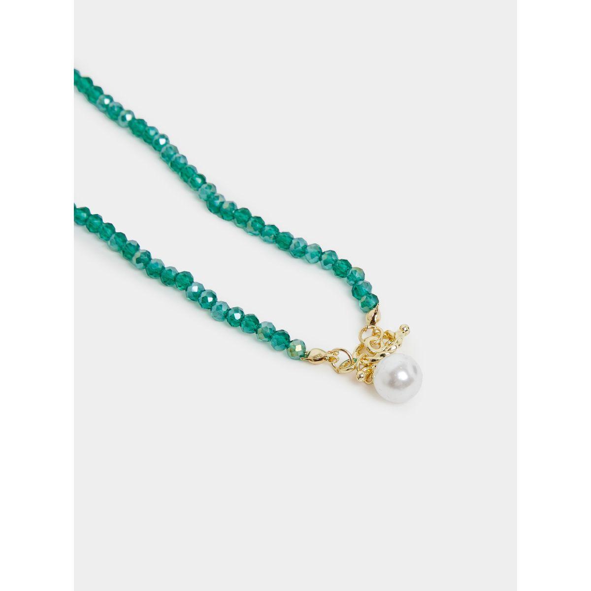 Styli Set of 2 - Beaded Necklace with Pearl Charm-women-watchesandjewellery-jewellery-necklacesandpendants-image-3