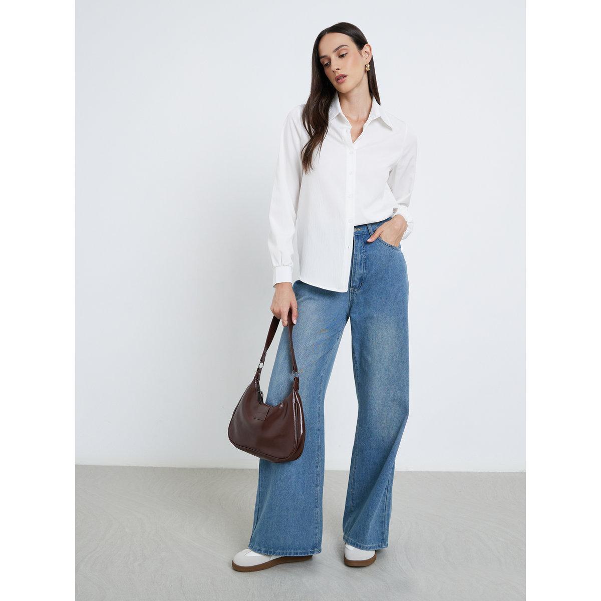 Styli Off White Long Sleeve Shirt-women-clothing-shirtsandblouses-shirts-image-2