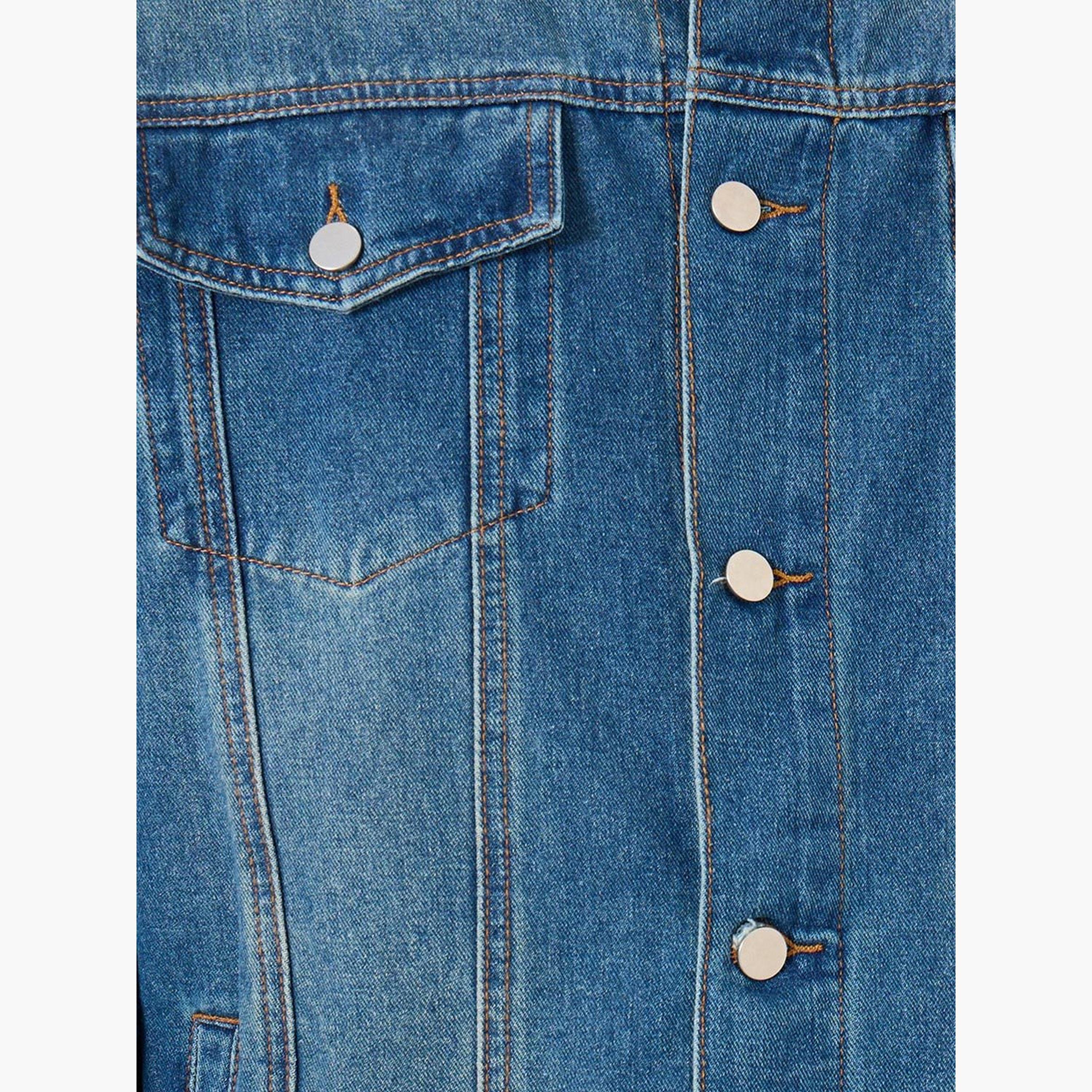 Styli Denim Embroidered Panel Detail Jacket-men-clothing-jacketsandblazers-jackets-image-5