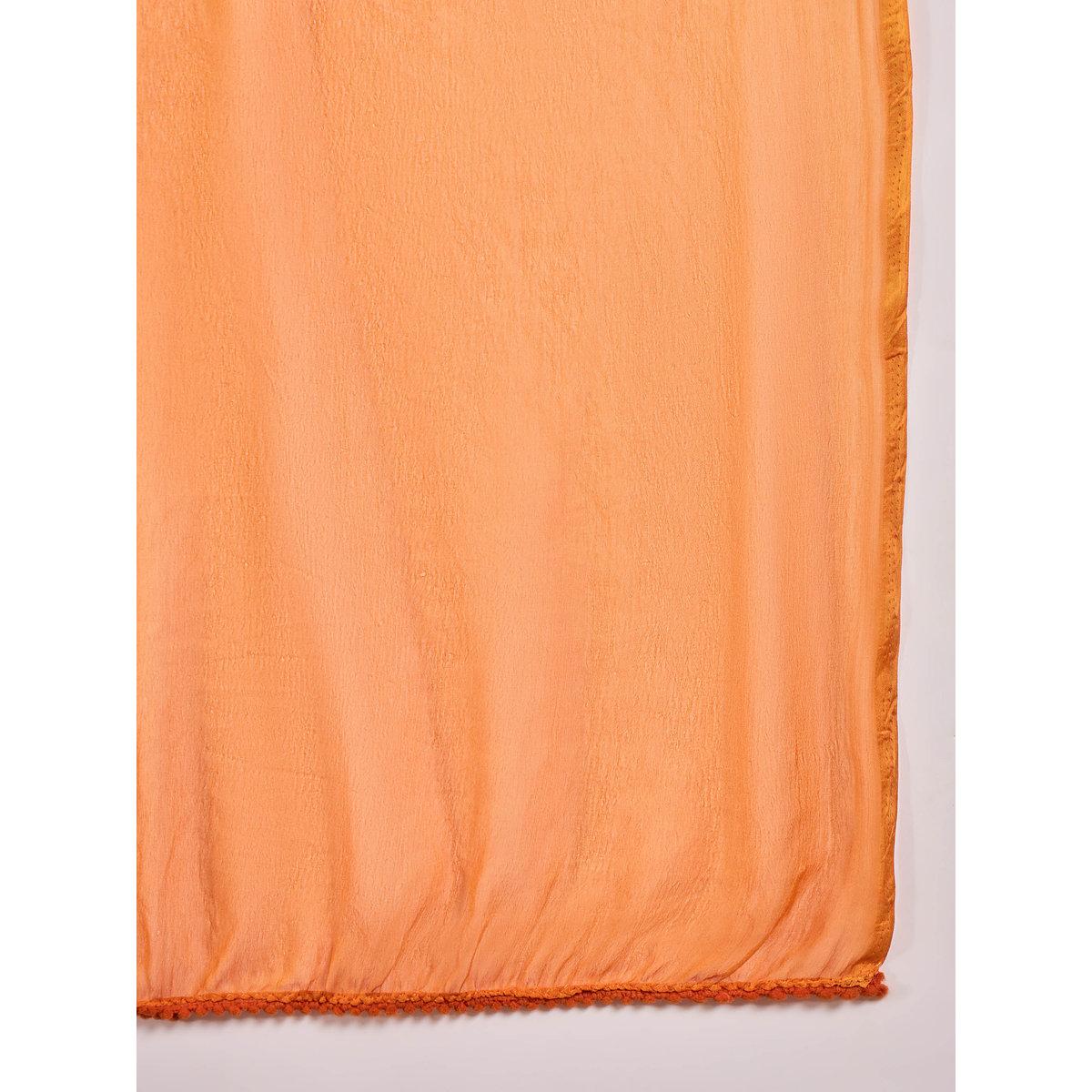 طقم من كورتا بطبعة زهور مع بنطال ودوباتا-women-clothing-ethnicwear-sareesets-image-7