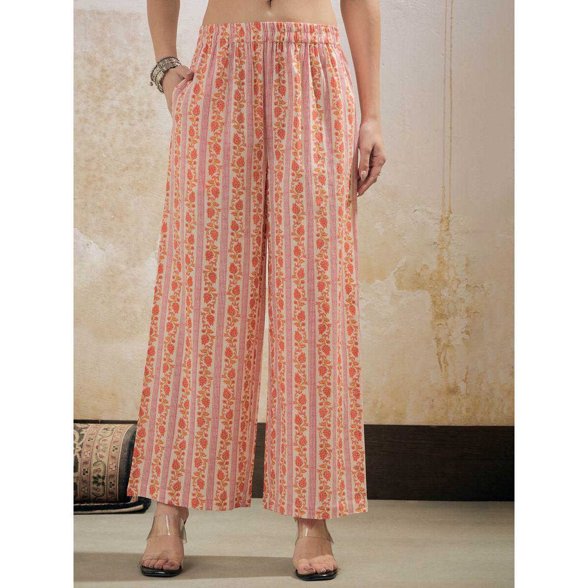 طقم من كورتا وبنطال مع دوباتا-women-clothing-ethnicwear-sareesets-image-7