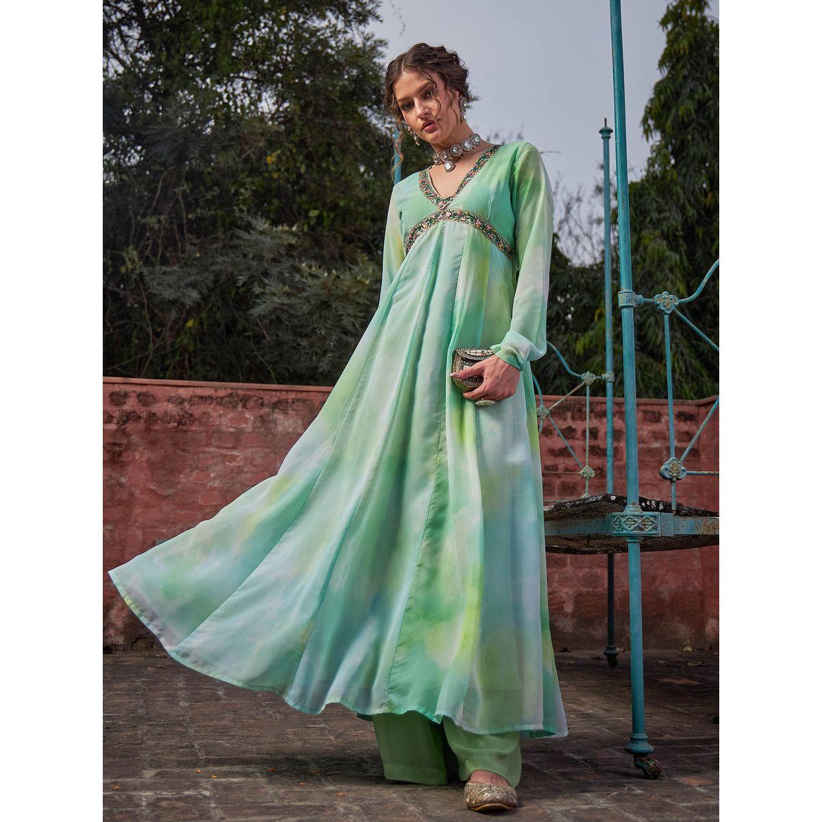 كورتا بطبعة تاي داي-women-clothing-ethnicwear-kurtas-image-2