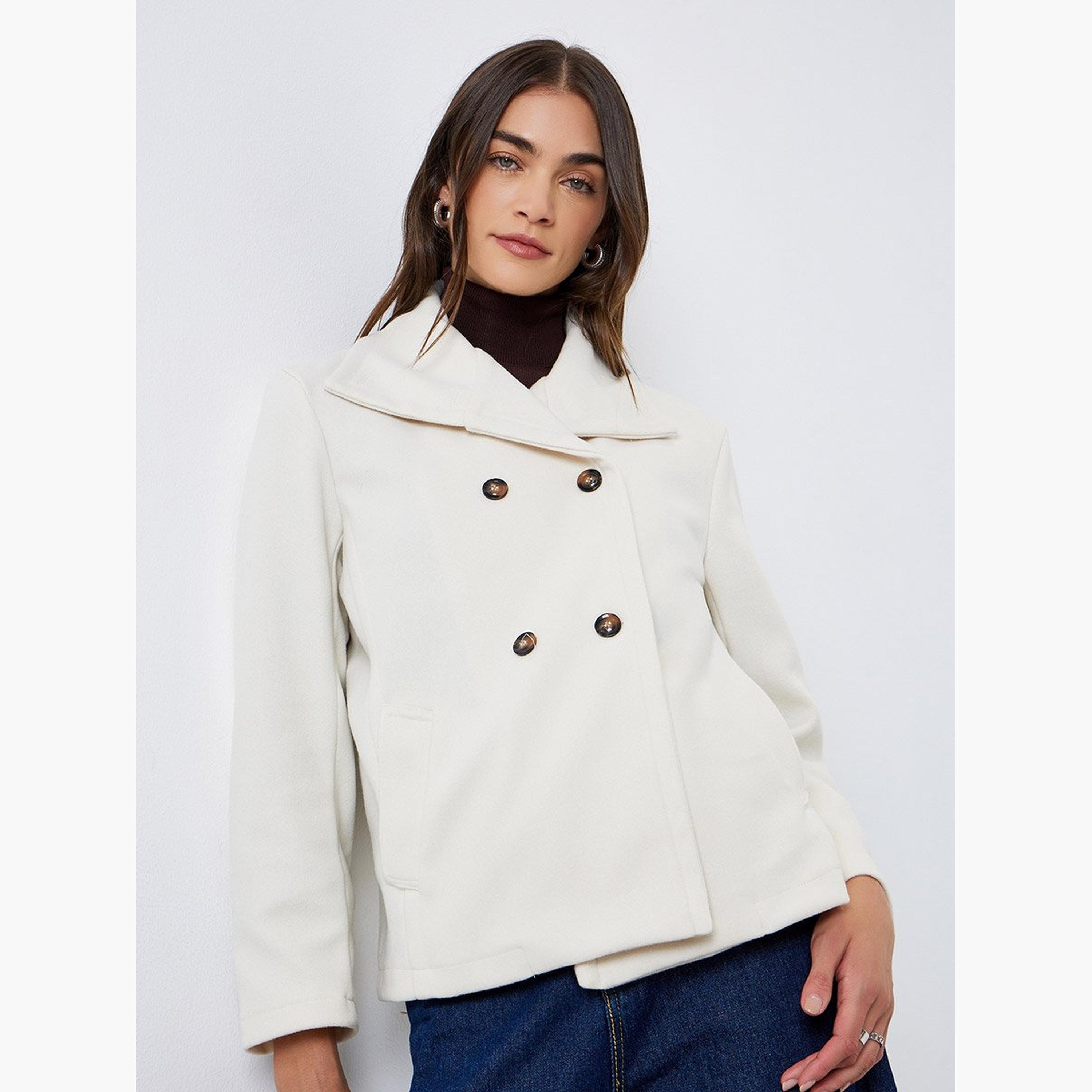 Styli Off White Oversized Wool Look Jacket-women-winterwear-coatsandjackets-jackets-image-3