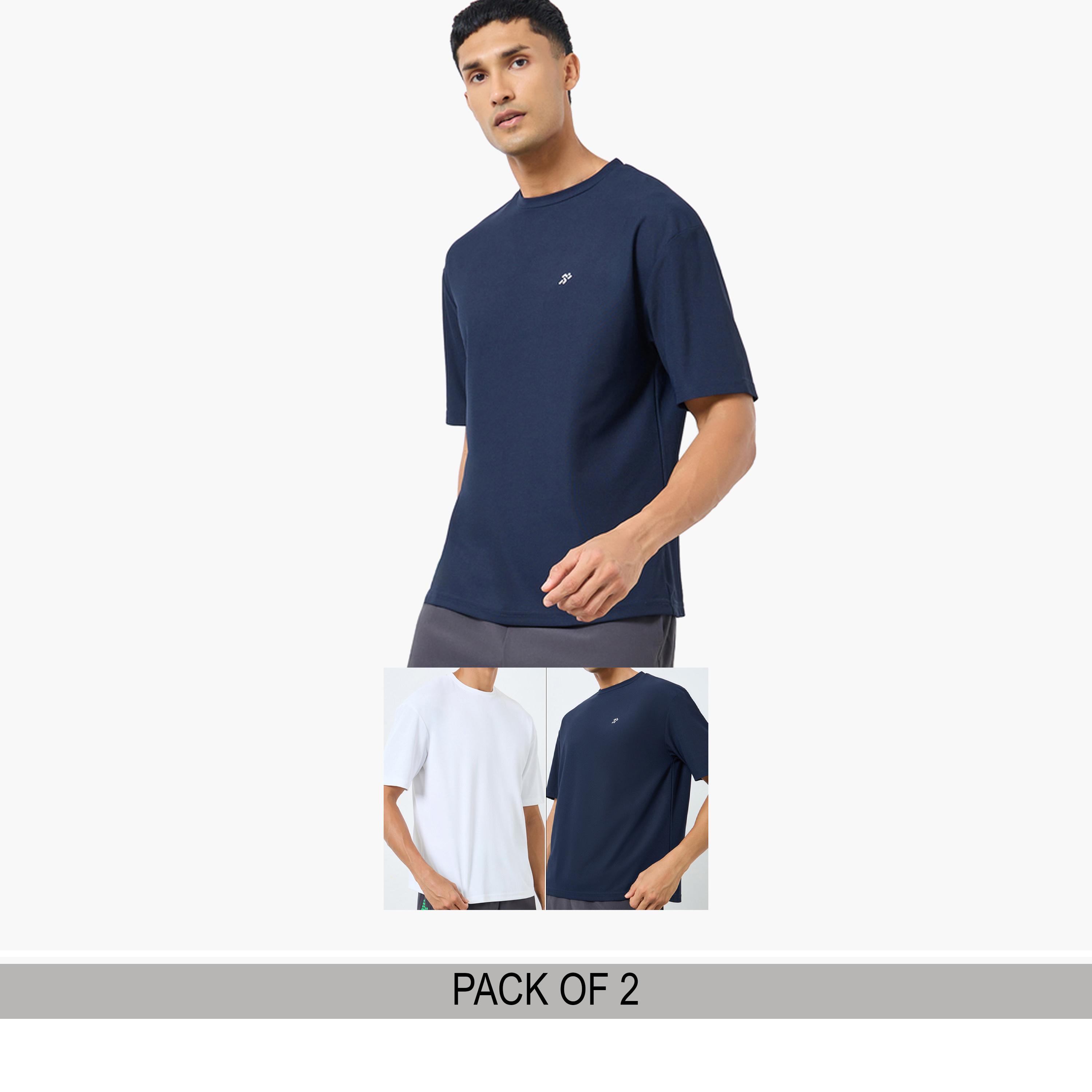 Styli Pack of 2 - Oversized Training T-Shirt-men-clothing-sportswearandactivewear-tshirtsandpolos-image-1