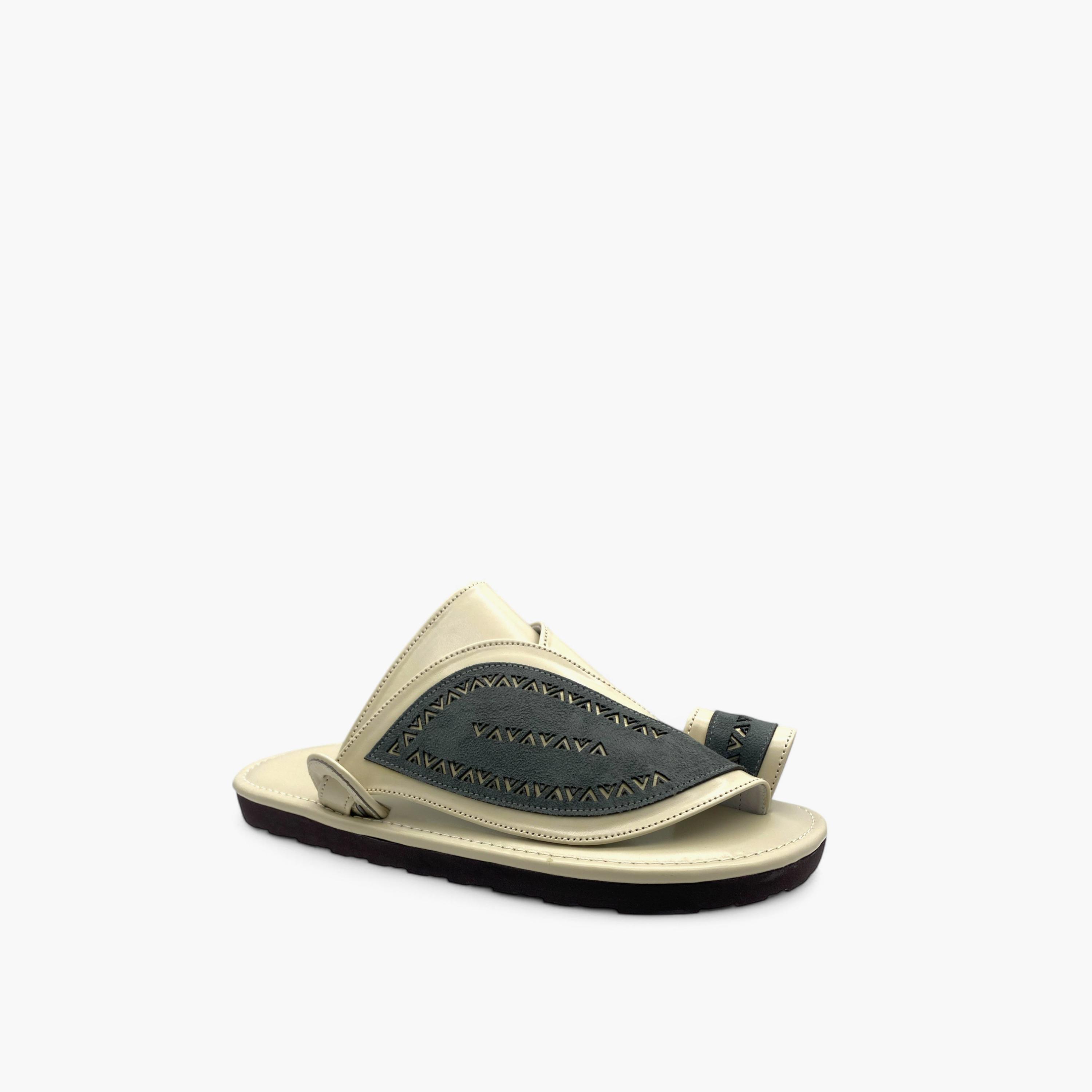 Al Fanoos Men's Royal Comfort Slip-On Shargi Sandals-men-shoes-sandals-image-1