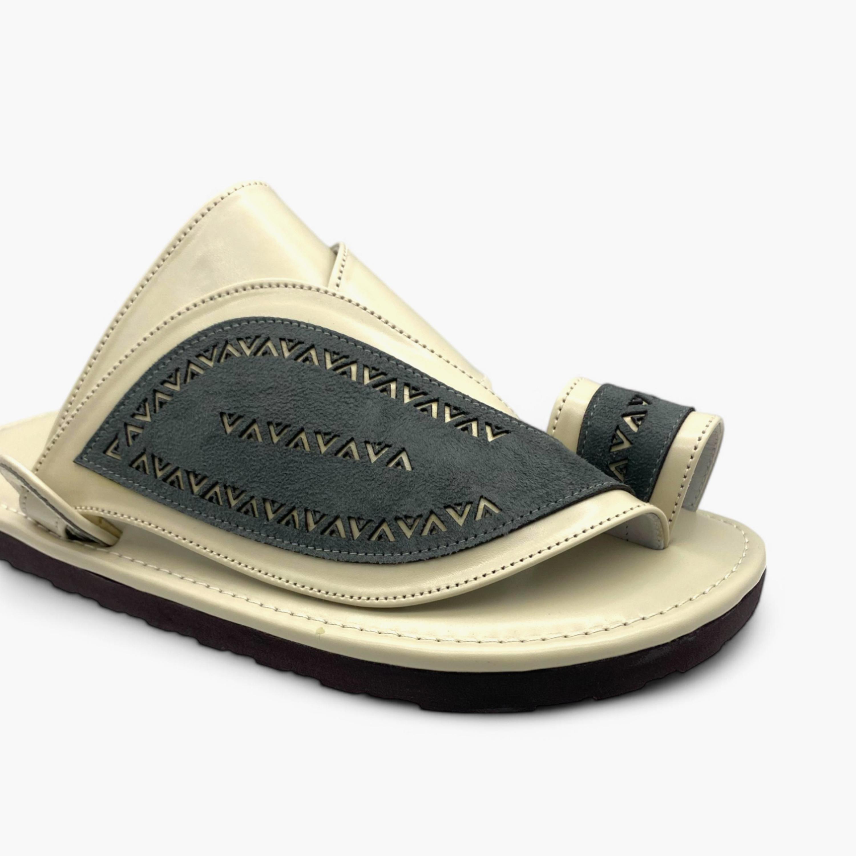 Al Fanoos Men's Royal Comfort Slip-On Shargi Sandals-men-shoes-sandals-image-2