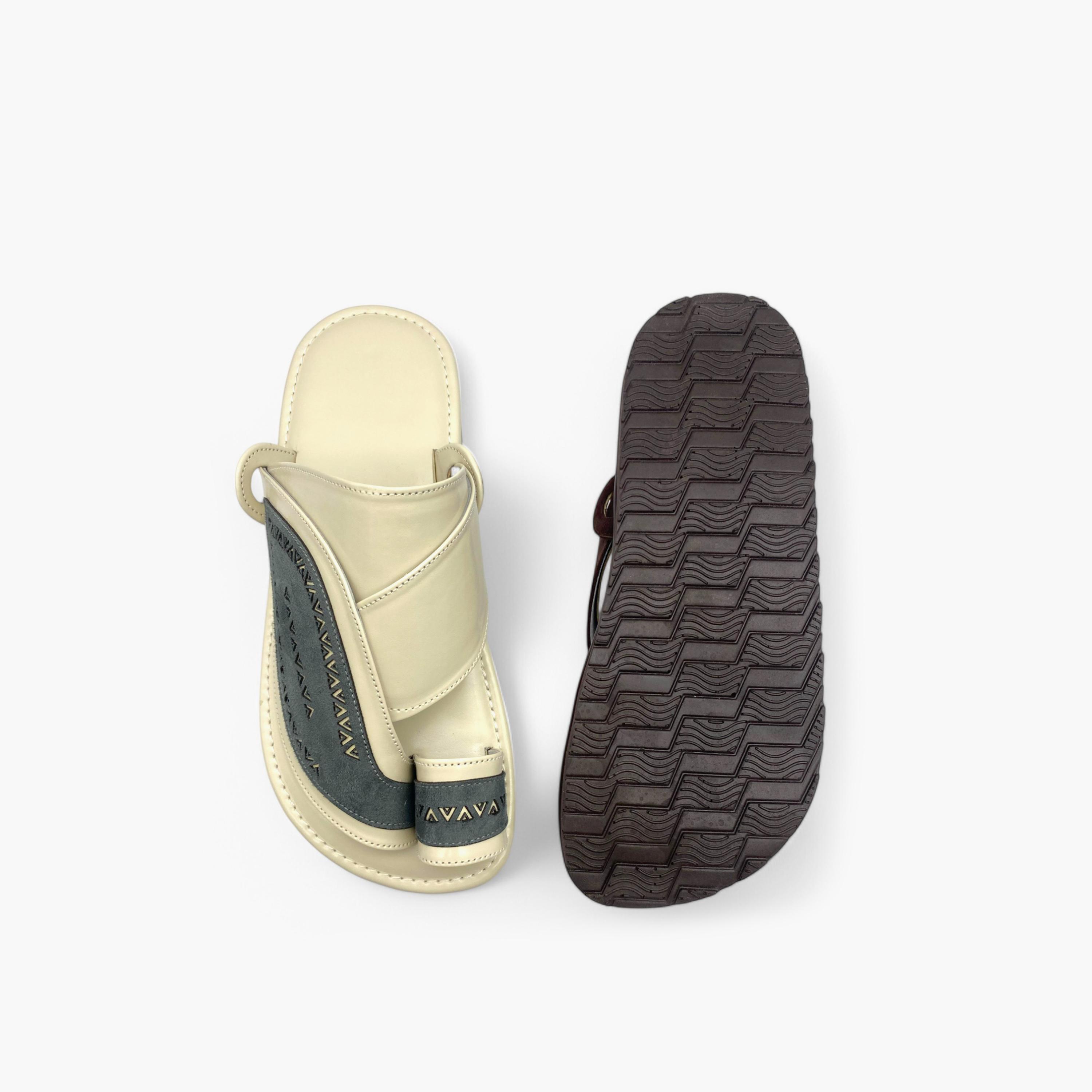 Al Fanoos Men's Royal Comfort Slip-On Shargi Sandals-men-shoes-sandals-image-5