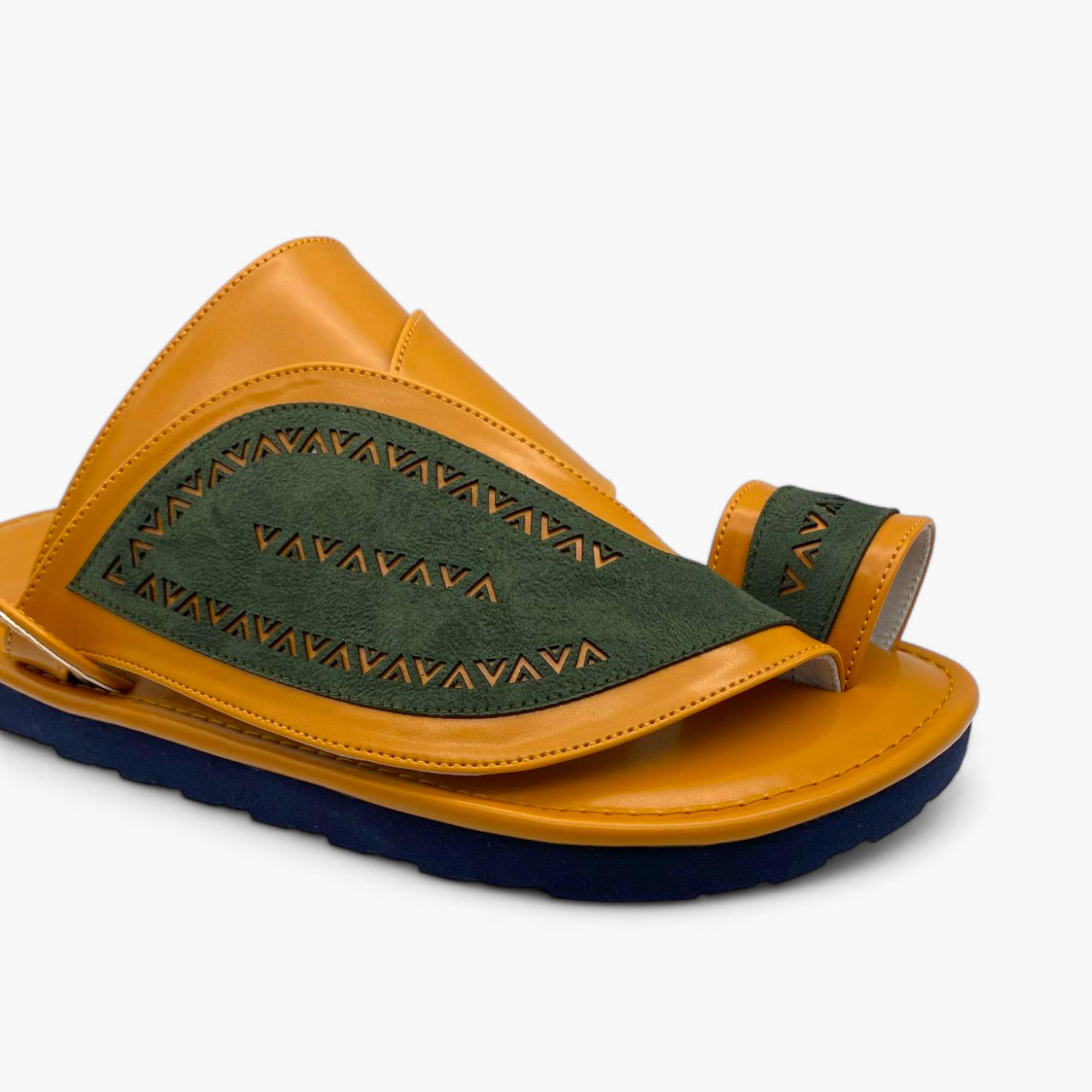 Al Fanoos Men's Royal Comfort Slip-On Shargi Sandals-men-shoes-sandals-image-2