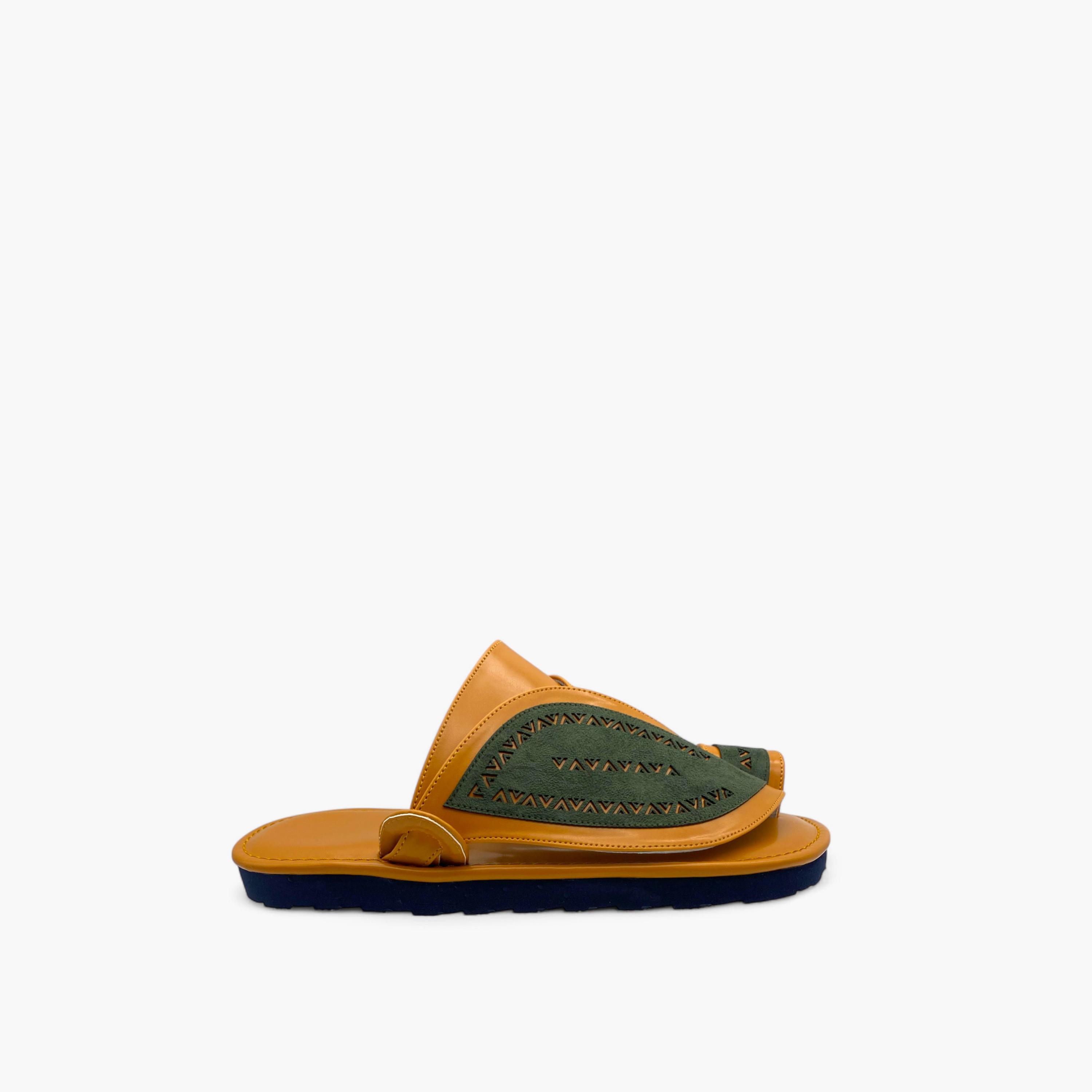 Al Fanoos Men's Royal Comfort Slip-On Shargi Sandals-men-shoes-sandals-image-3