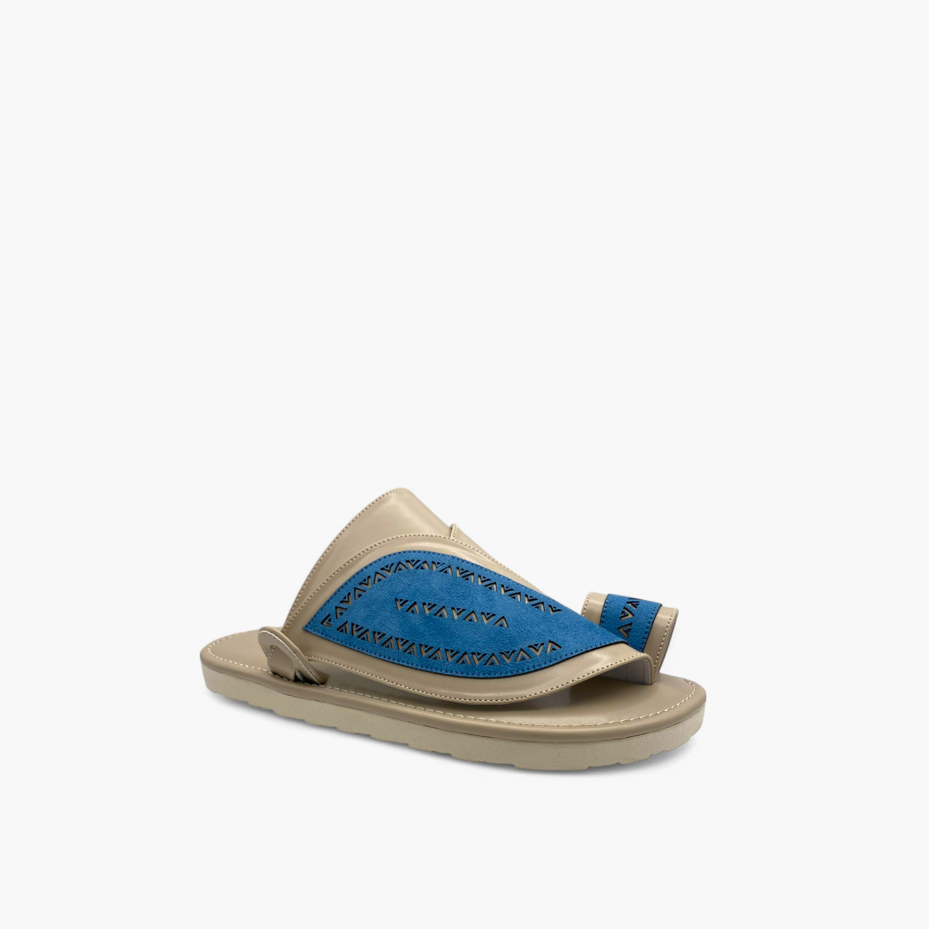 Al Fanoos Men's Royal Comfort Slip-On Shargi Sandals-men-shoes-sandals-image-1