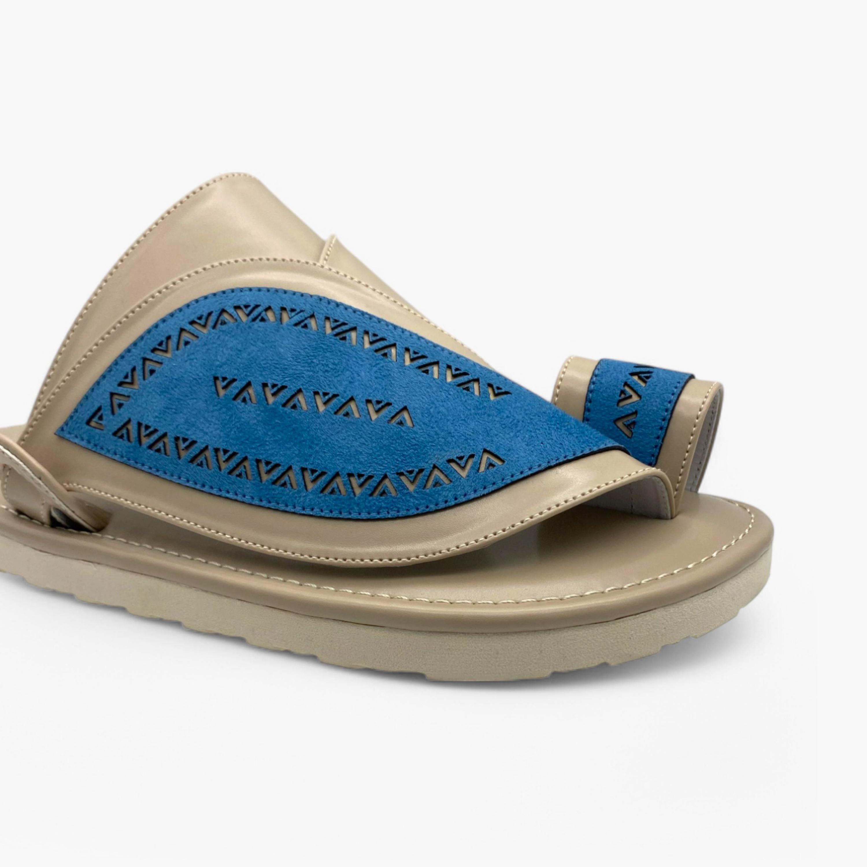 Al Fanoos Men's Royal Comfort Slip-On Shargi Sandals-men-shoes-sandals-image-2