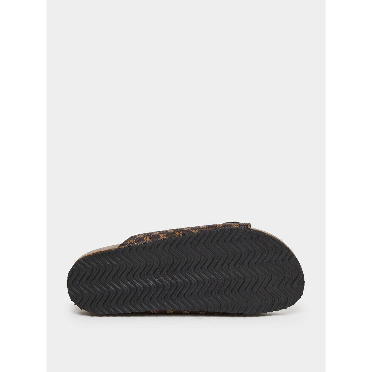 Take Two Buckle Detail Slip-On Sandals-women-shoes-sandals-flats-image-7