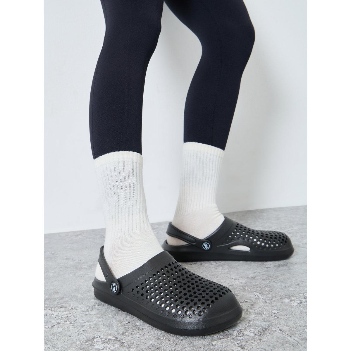 Take Two Solid Slip-On Heel Strap Clogs-women-shoes-sandals-flats-image-1