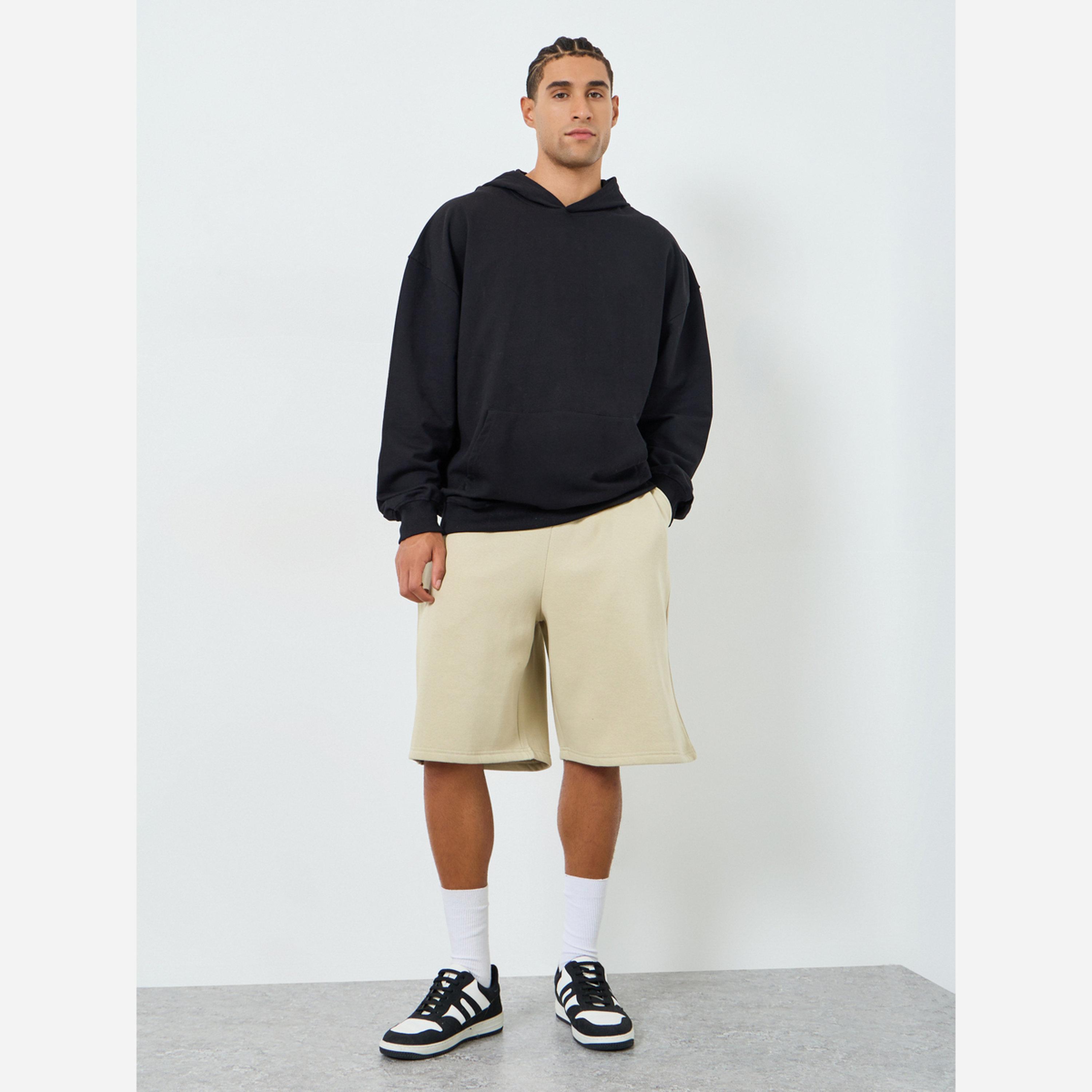 ستايلي - شورت صوف مقاس واسع للرجال-men-clothing-bottoms-shorts-image-2