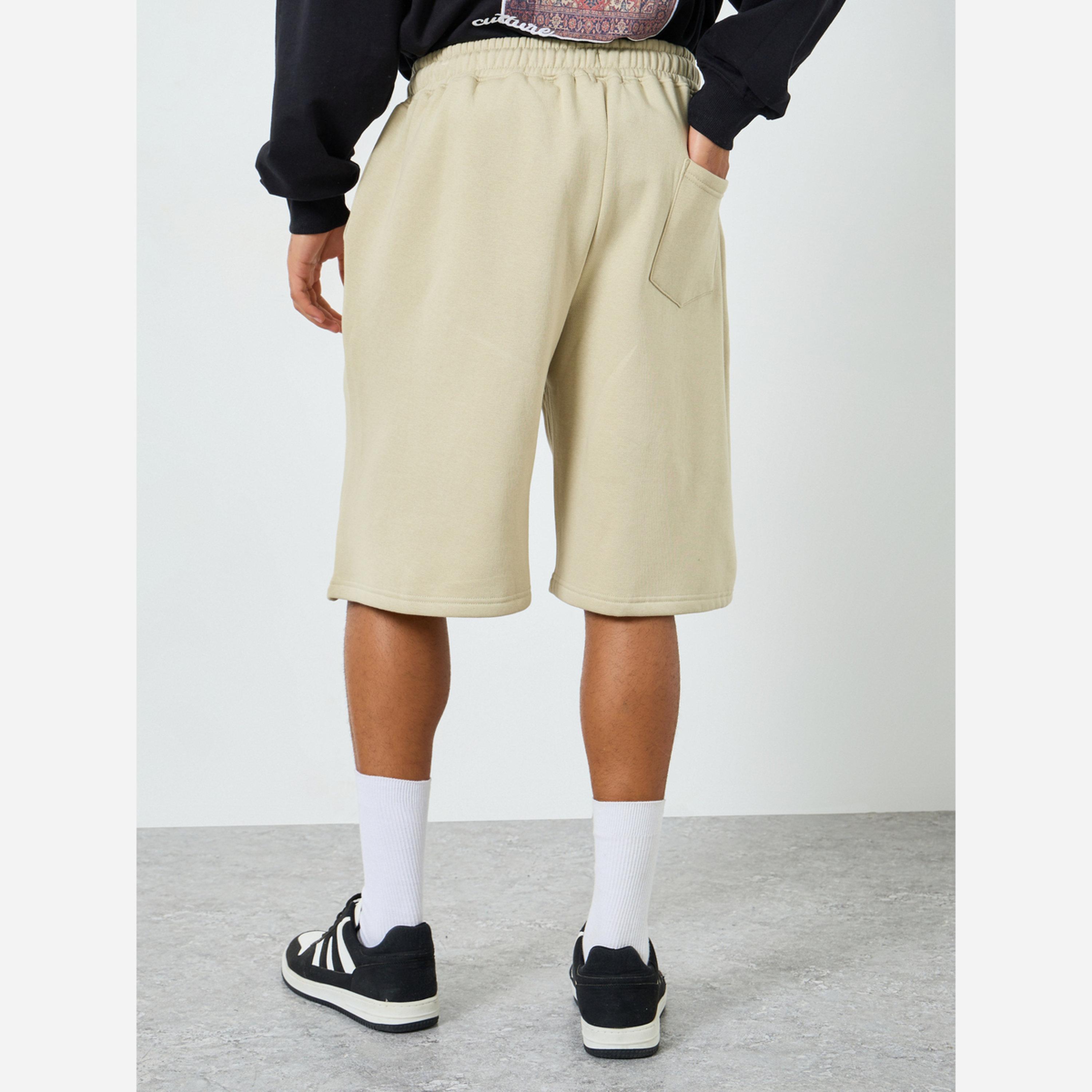 ستايلي - شورت صوف مقاس واسع للرجال-men-clothing-bottoms-shorts-image-3