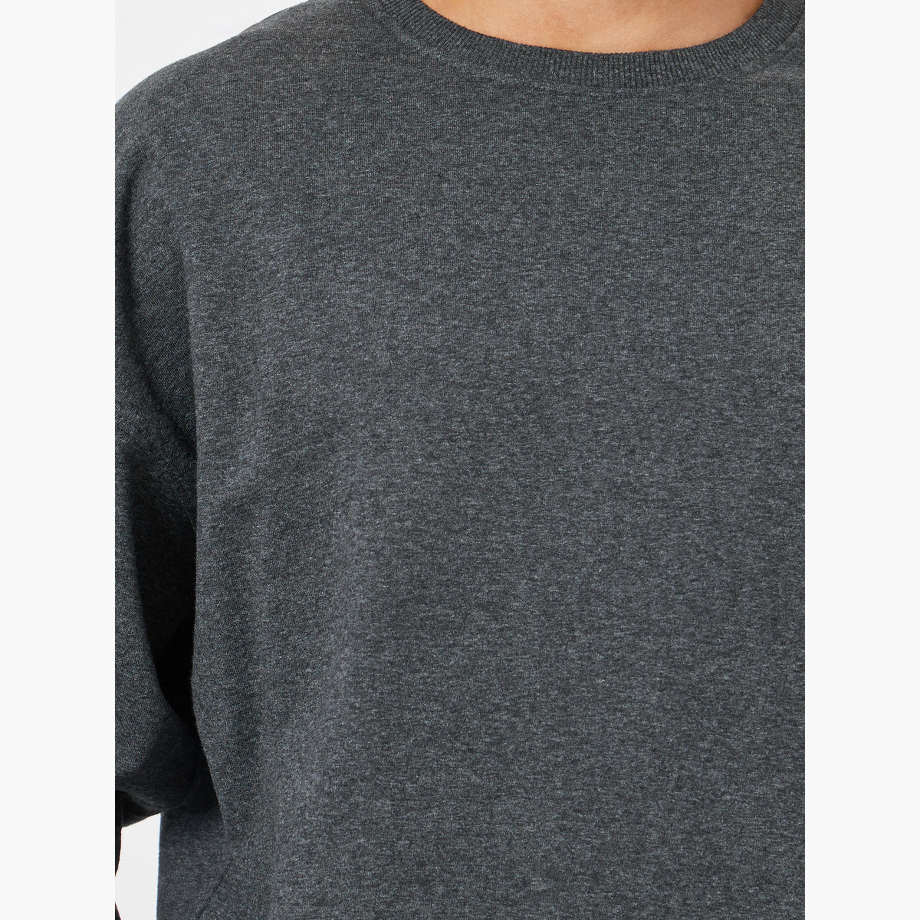 Styli Men Oversized Sweatshirt and Joggers Co-Ords-men-clothing-coordsets-image-5