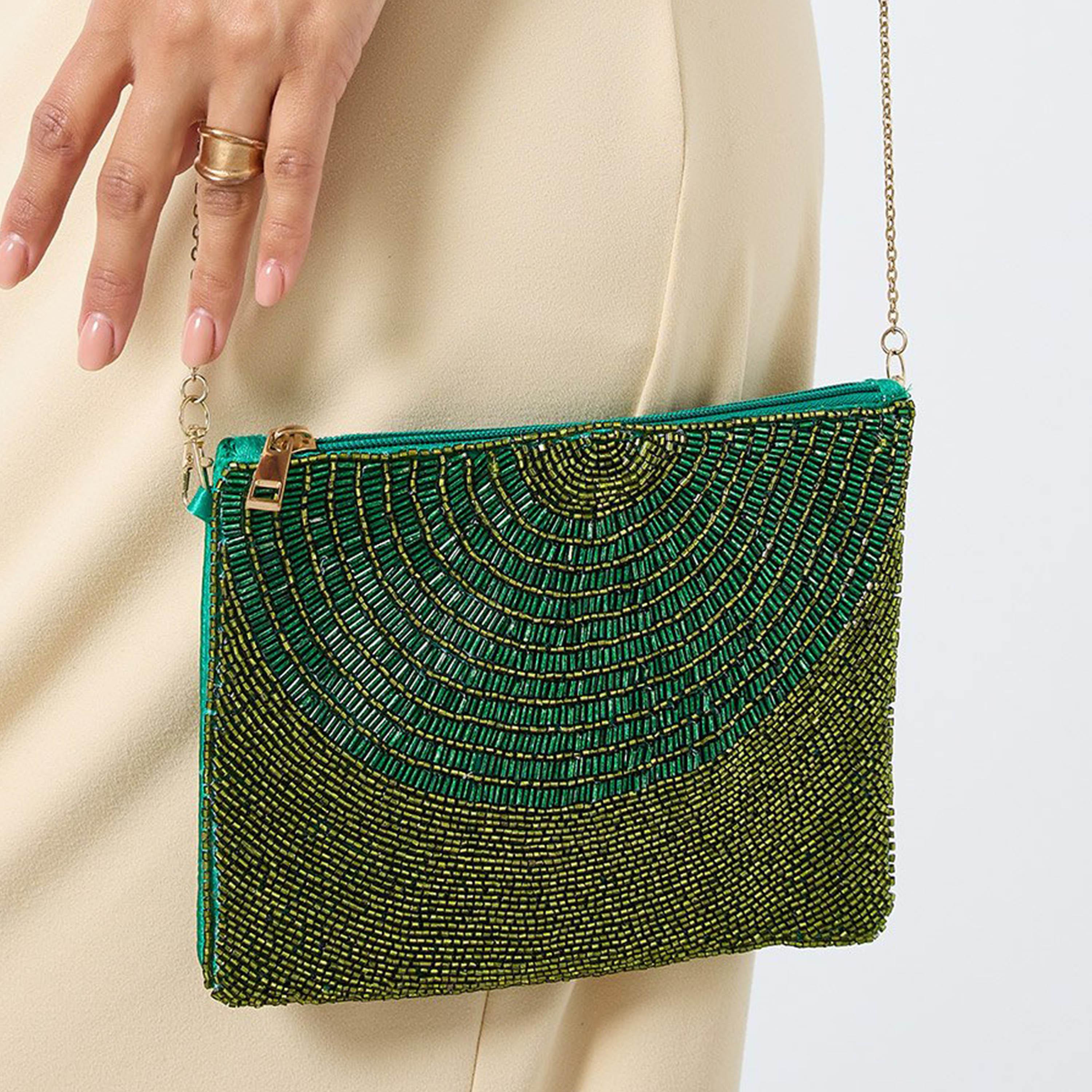 Styli Embellished Beaded Clutch-women-bagsandwallets-handbags-image-3