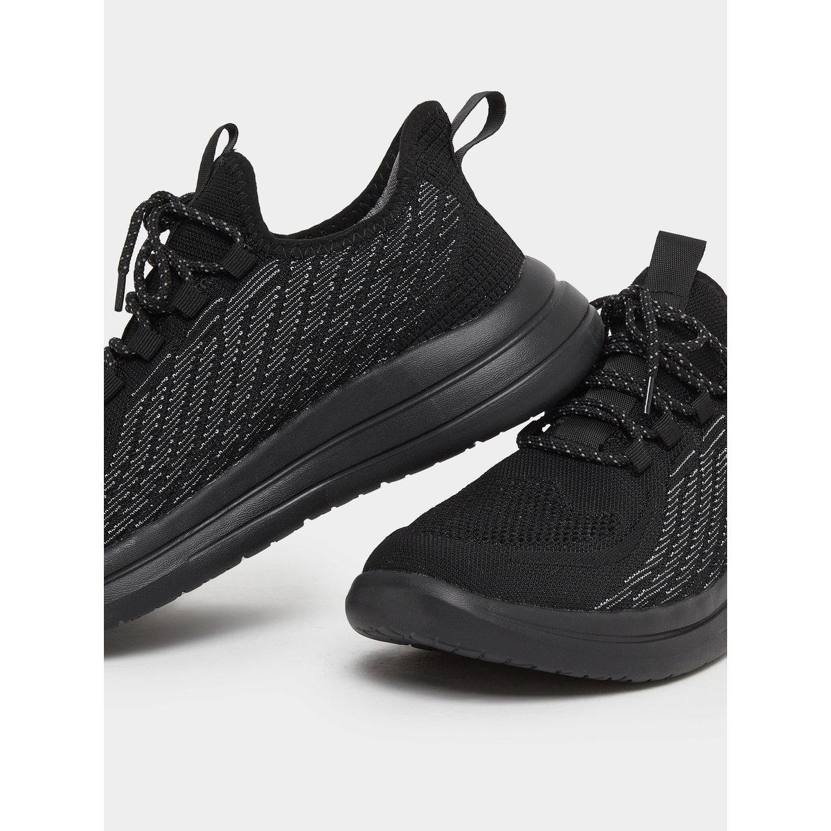 Take Two Textured Lace Up Sneakers-men-shoes-sneakers-image-4