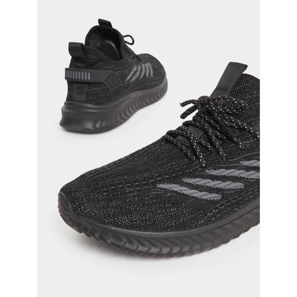 Take Two Textured Lace Up Sneakers-men-shoes-sneakers-image-4