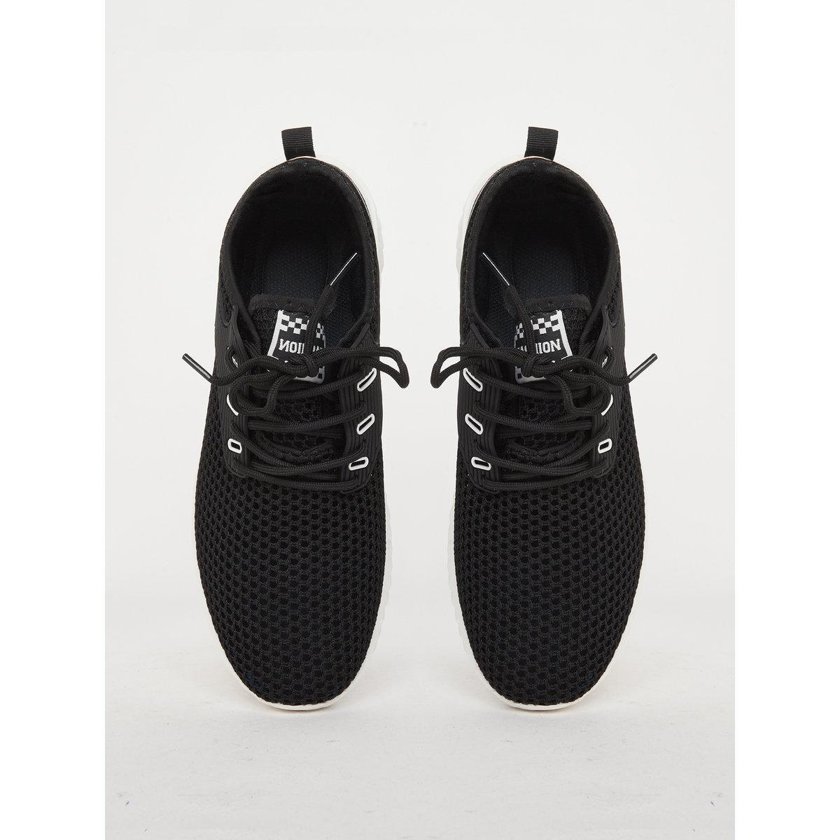 Take Two Textured Lace Up Sneakers-men-shoes-sneakers-image-6
