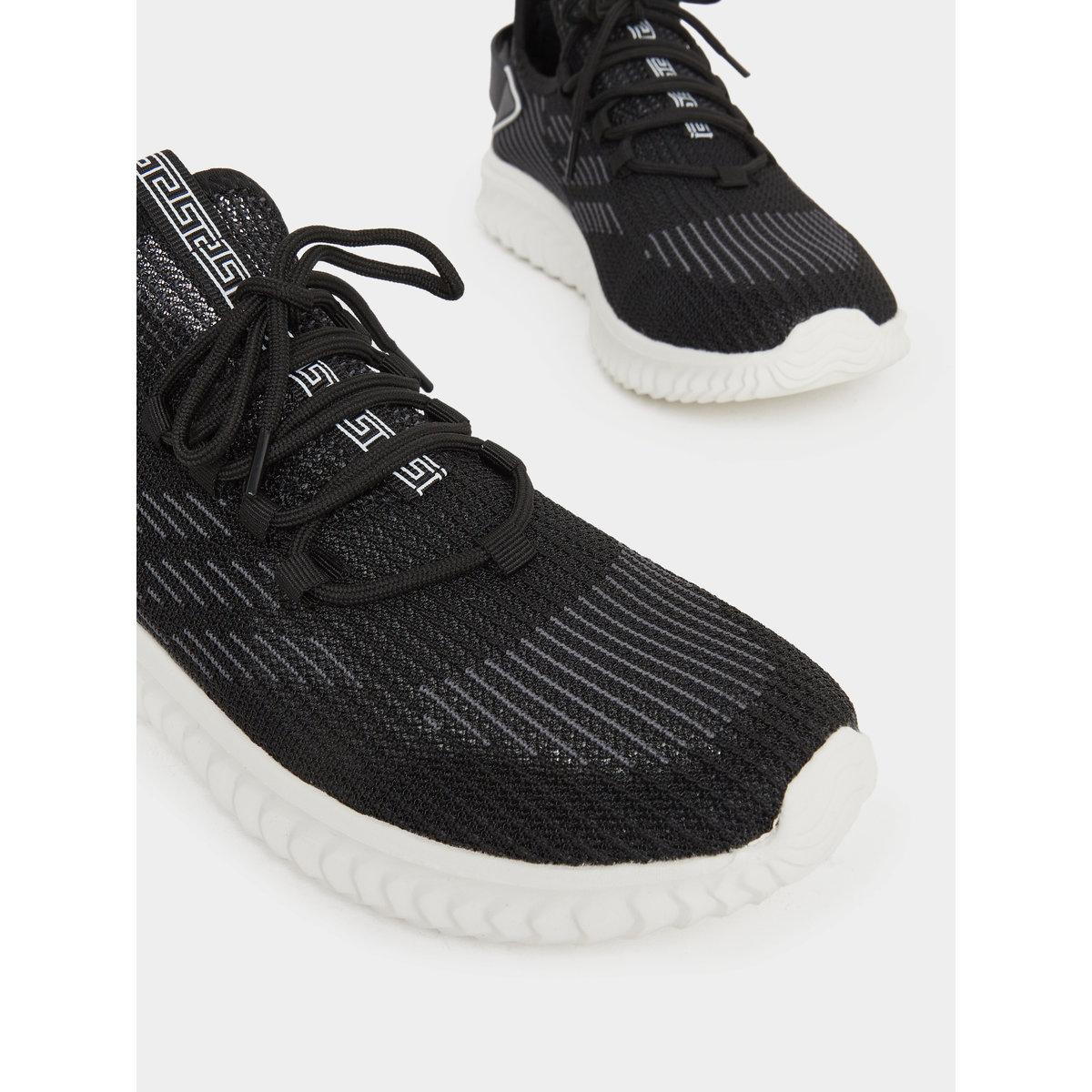 Take Two Textured Lace Up Sneakers-men-shoes-sneakers-image-4