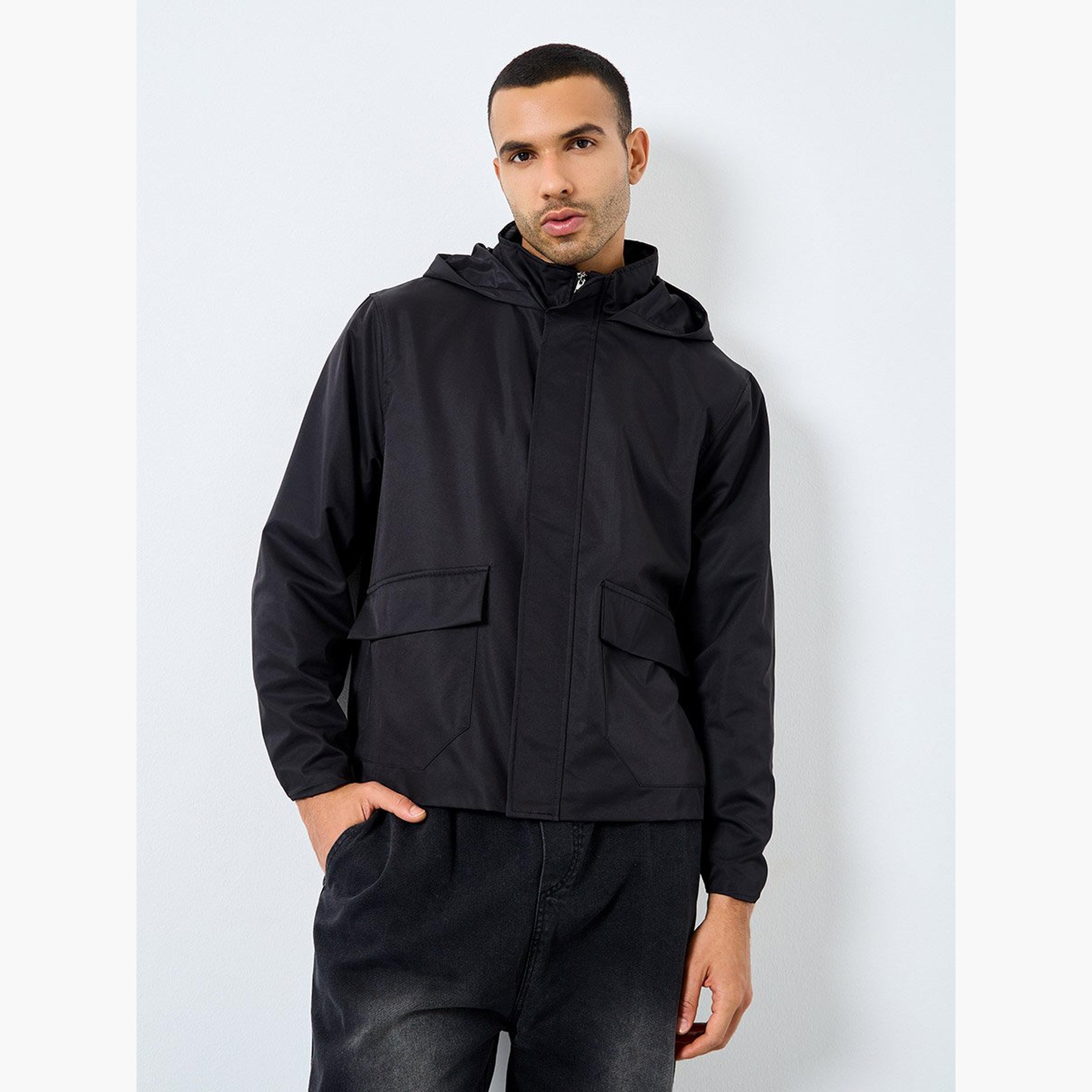 Styli Men Oversized Solid Utility Jackets-men-clothing-jacketsandblazers-jackets-image-1