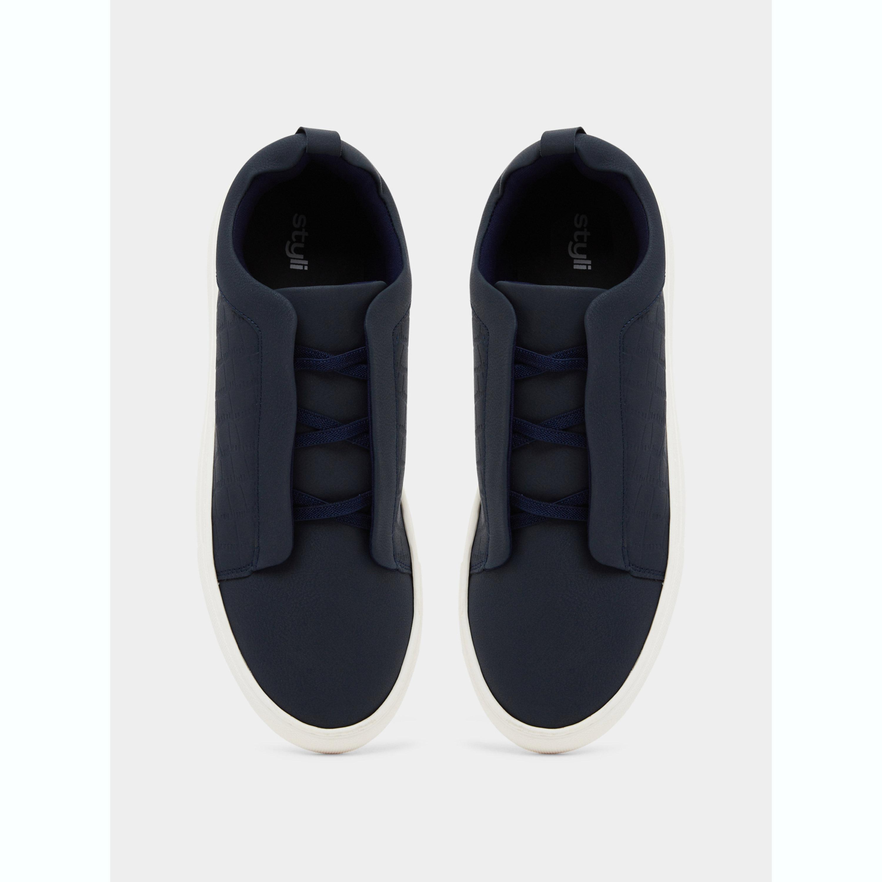 حذاء سهل الارتداء بتفاصيل بارزة الملمس للرجال-men-shoes-sneakers-image-3
