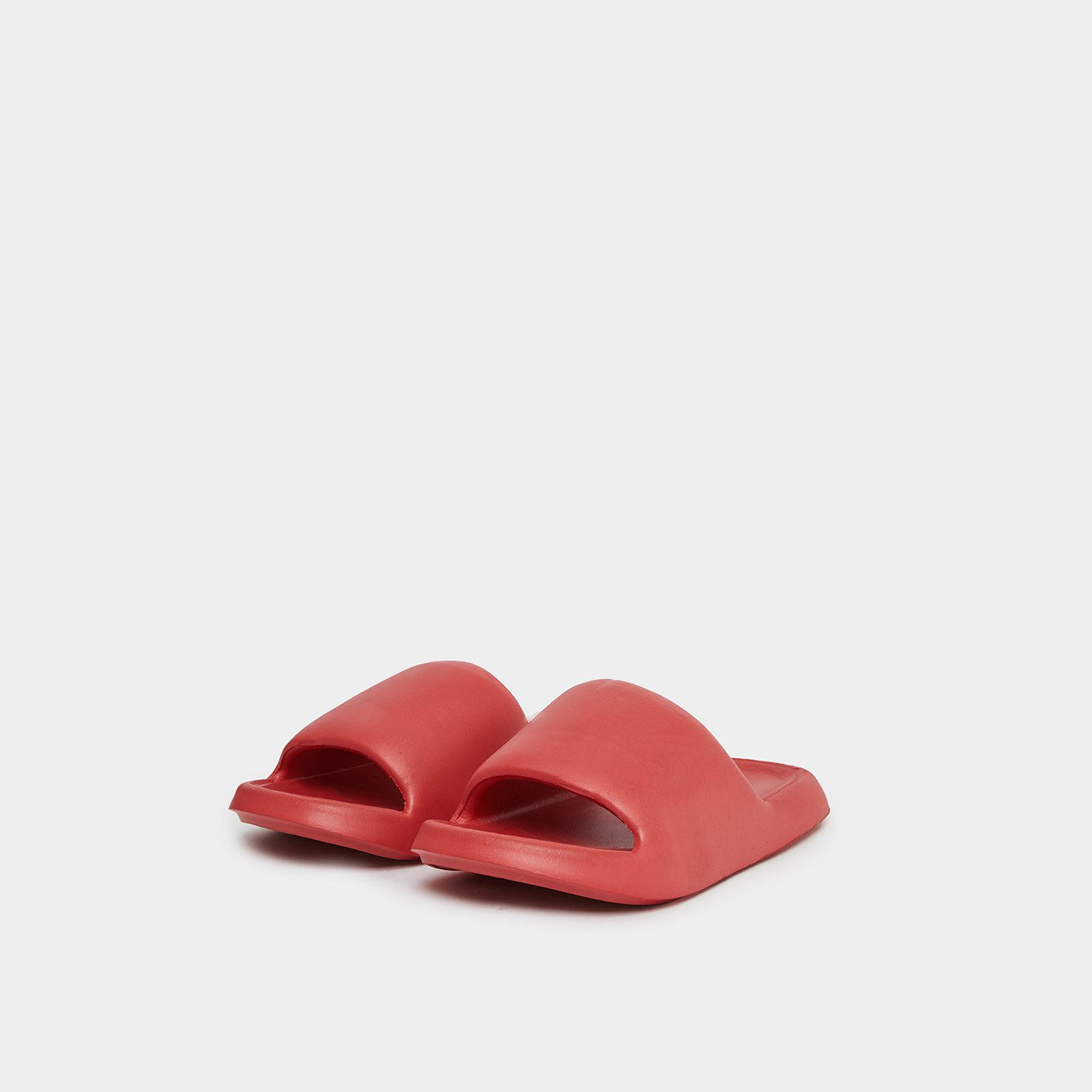 Styli Women Red Comfort Slides-women-shoes-flipflopsandslides-image-1