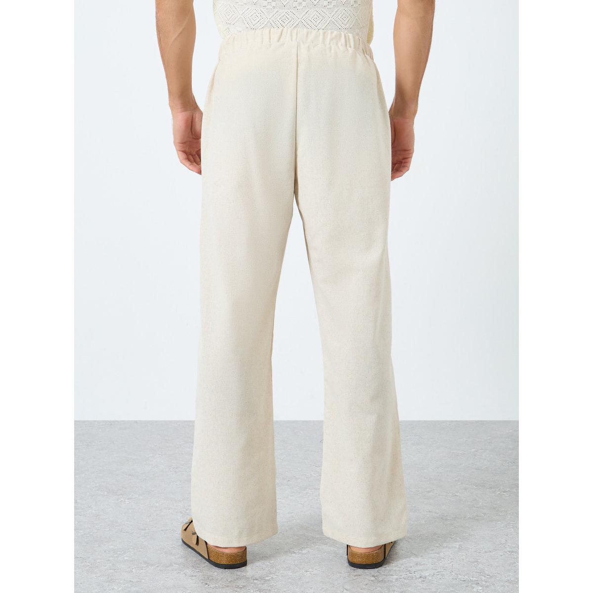 Take Two Solid Relaxed Fit Pants with Drawstring-men-clothing-bottoms-joggers-image-4