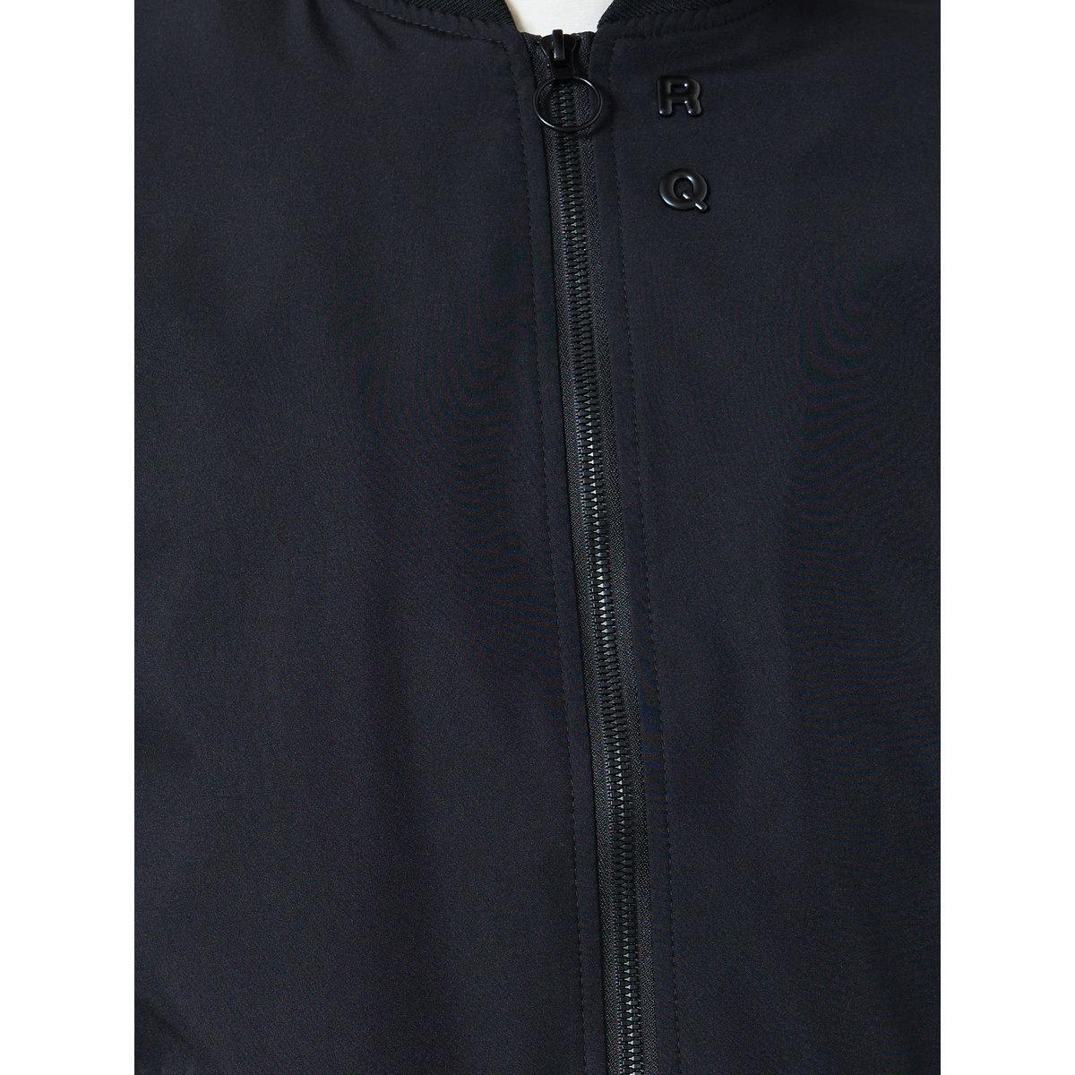 Take Two Men Black Solid Bomber Jacket-men-clothing-jacketsandblazers-jackets-image-4