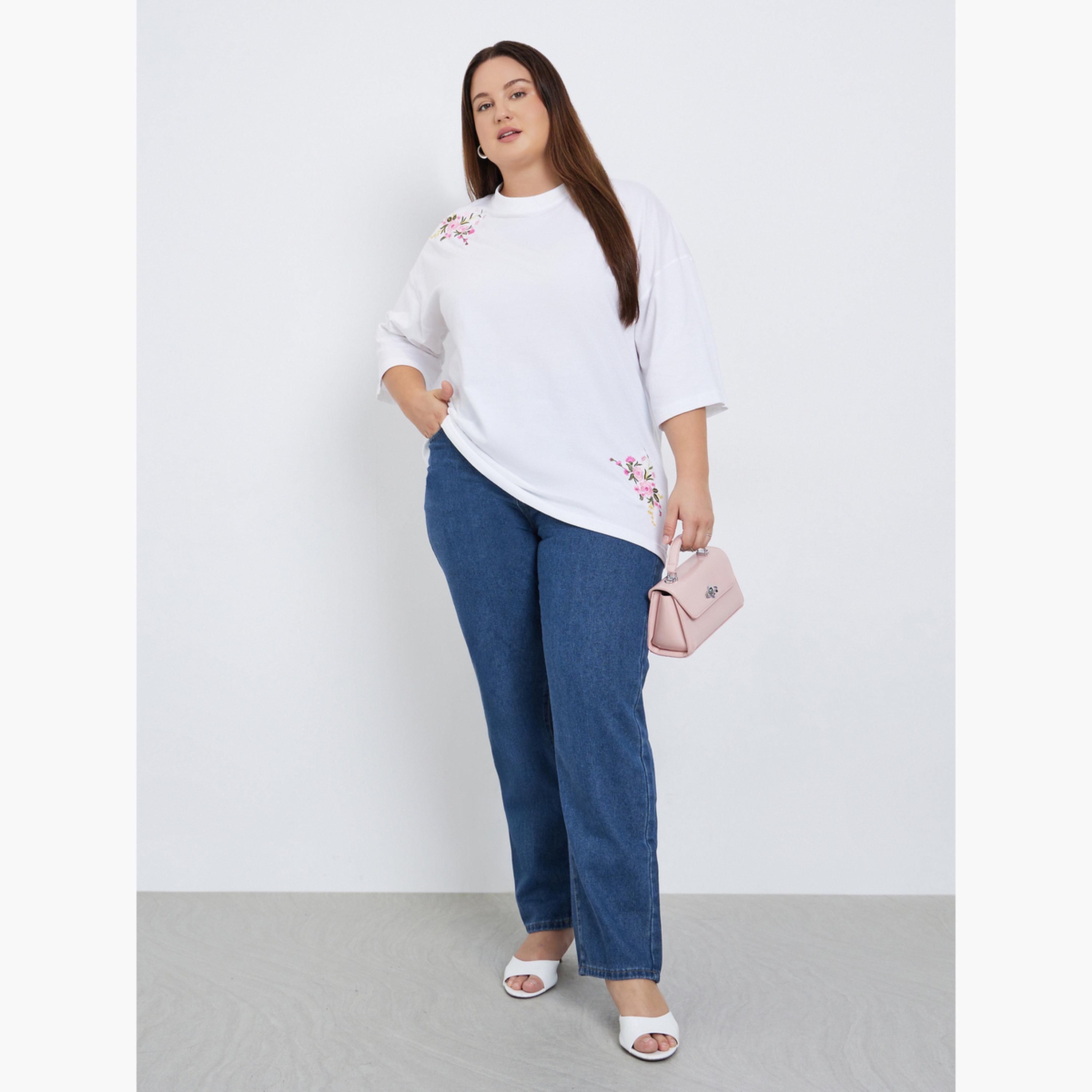 Styli Women Plus Size High Rise Mom Jeans-women-clothing-bottoms-jeans-image-3