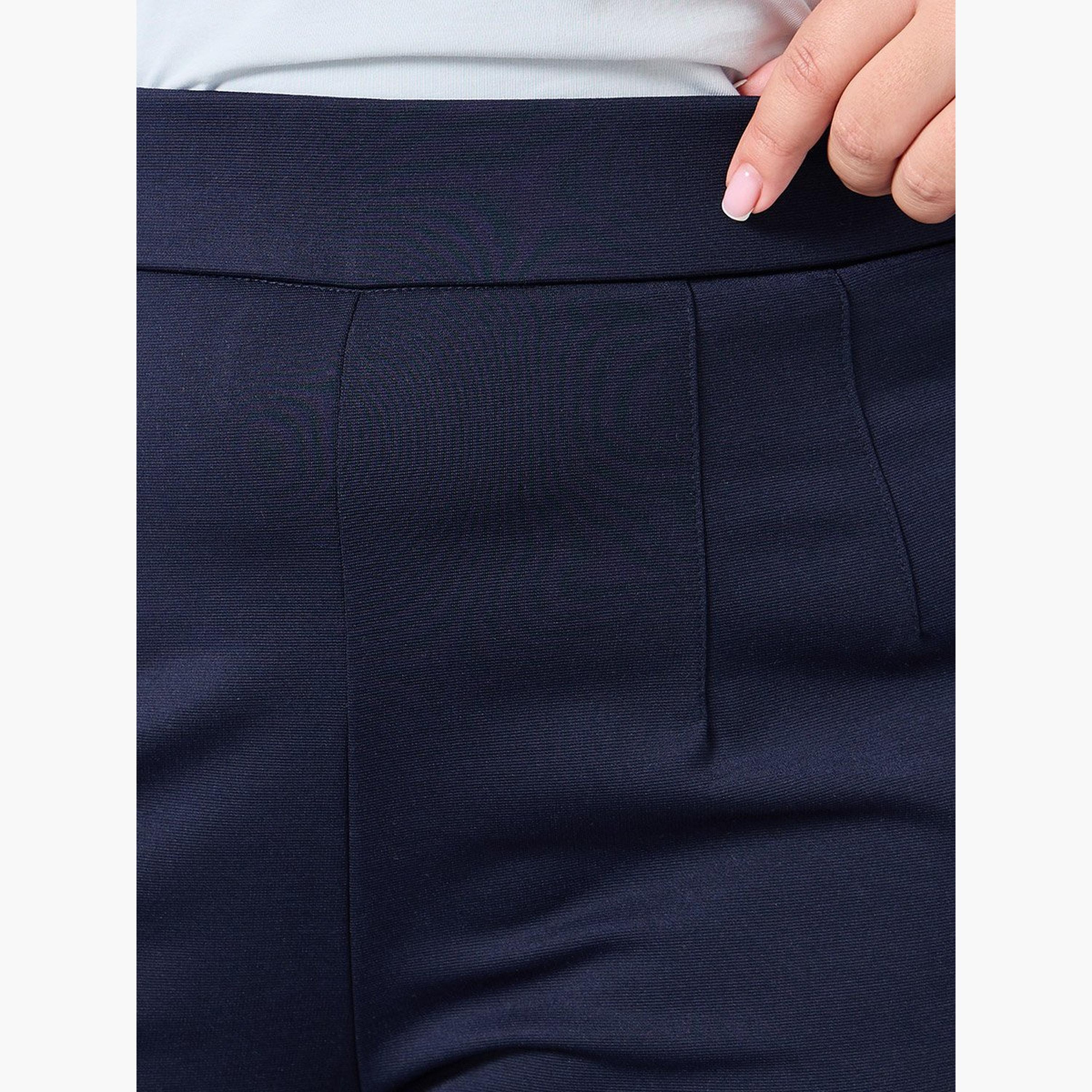 ستايلي - بنطال واسع الساق مقاس كبير-women-clothing-bottoms-trousers-image-3