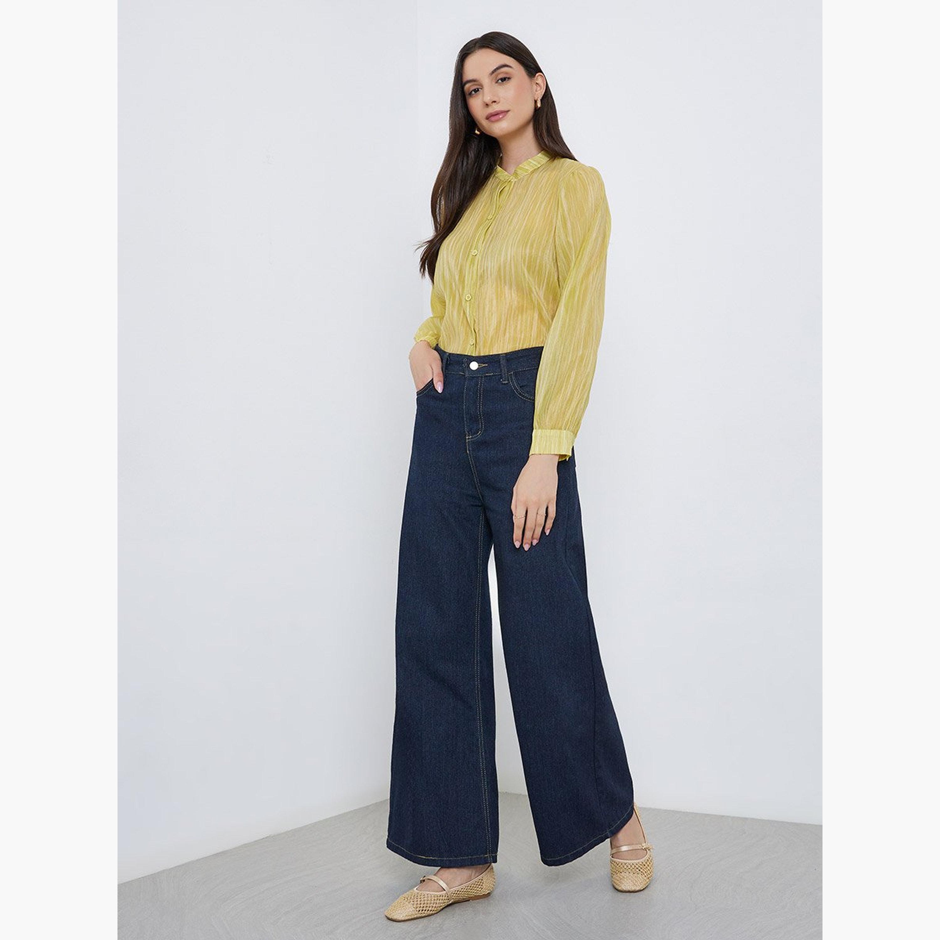 Take Two Striped Buttoned Oversized Blouse-women-clothing-shirtsandblouses-blouses-image-3